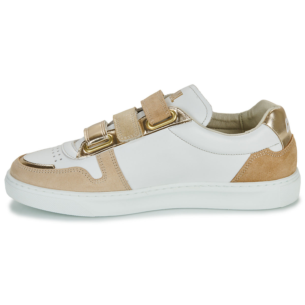 Sneakers basse Donna Caval VELCROS Oro