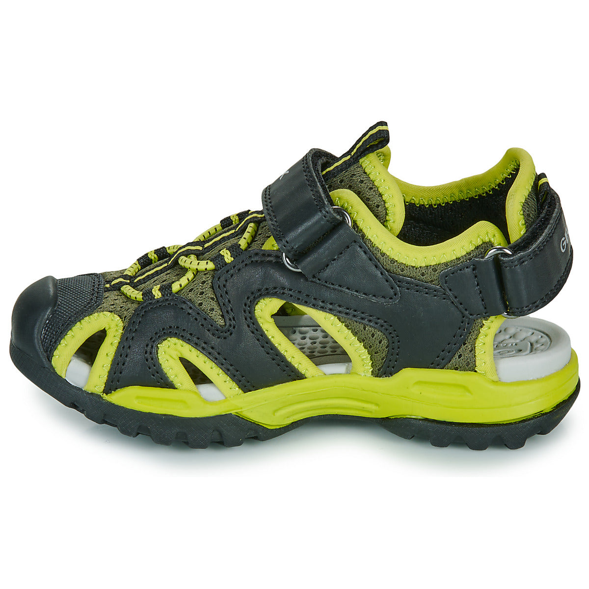 Sandali bambini ragazzo Geox J BOREALIS BOY Nero