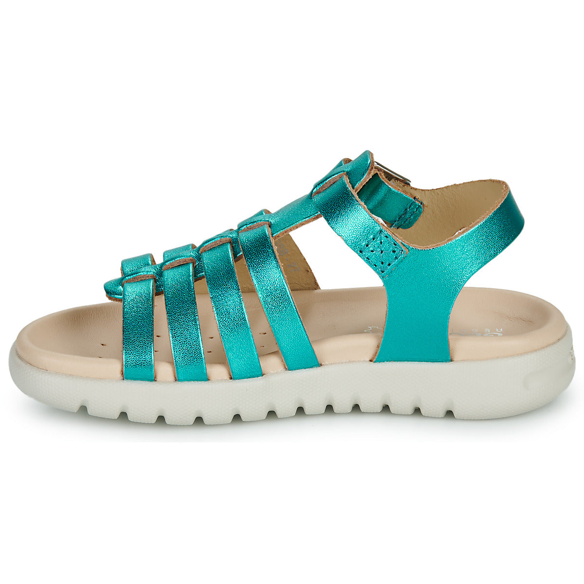 Sandali bambini ragazza Geox J SANDAL SOLEIMA GIR Blu