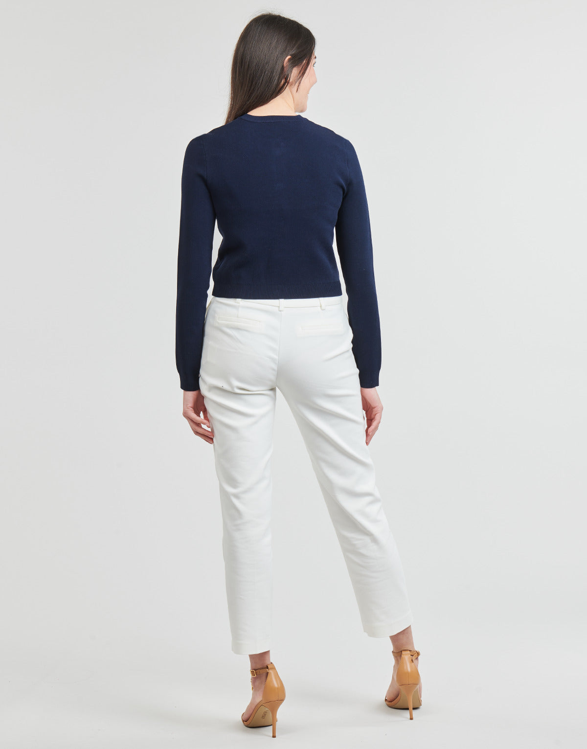 Maglione Donna MICHAEL Michael Kors ECO SNAP CROP JKT Marine