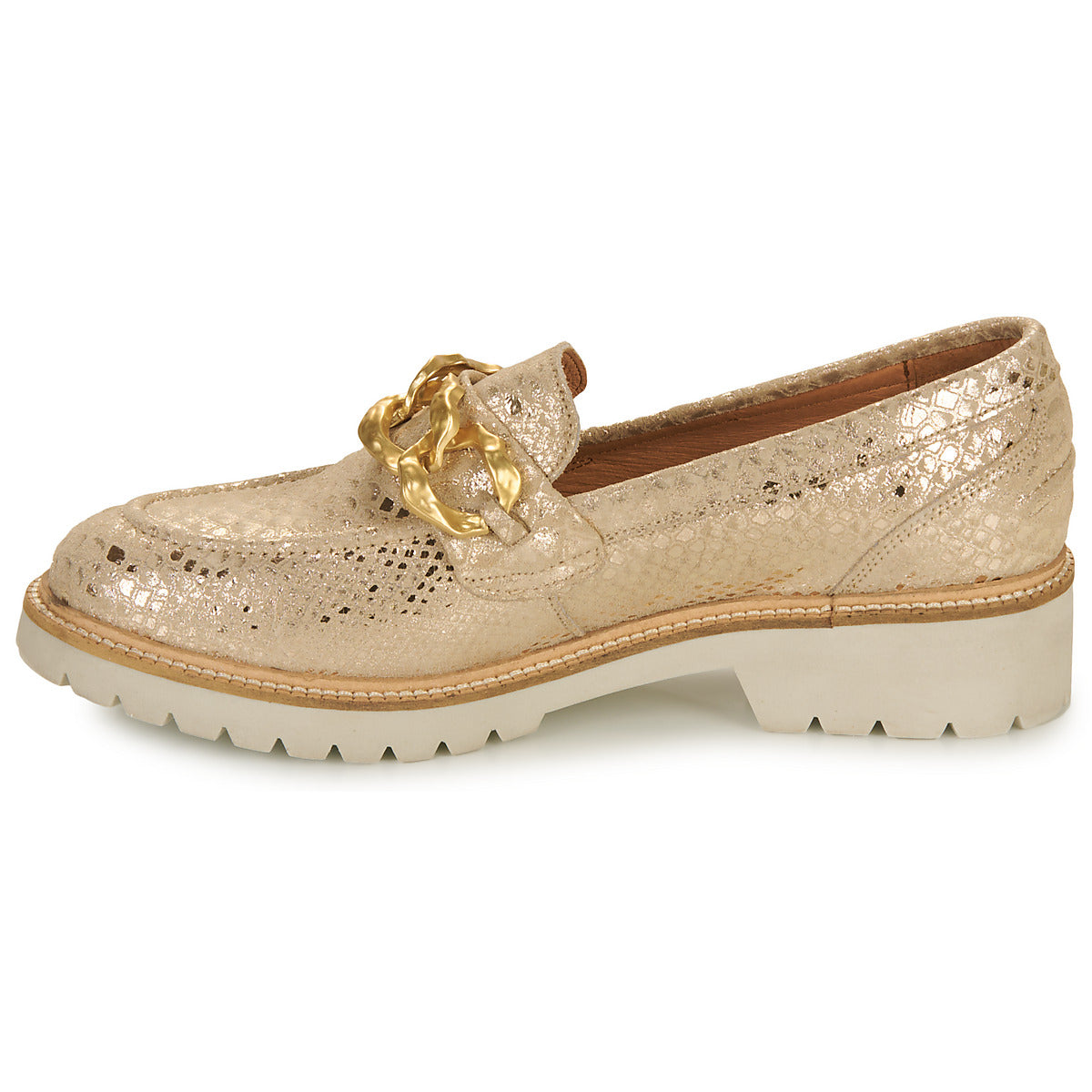 Scarpe Donna Myma 7518MY00-CUMIN-PLATINE Oro