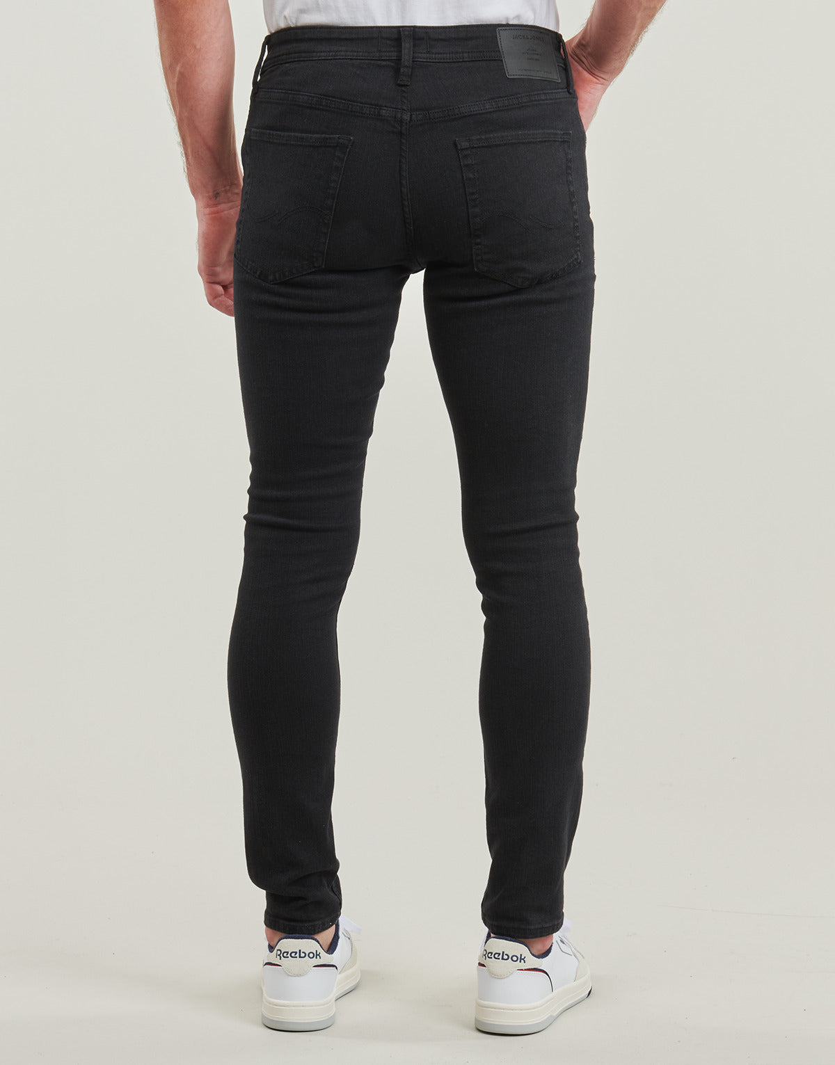 Jeans Slim Uomo Jack & Jones JJILIAM JJORIGINAL MF 773 Nero
