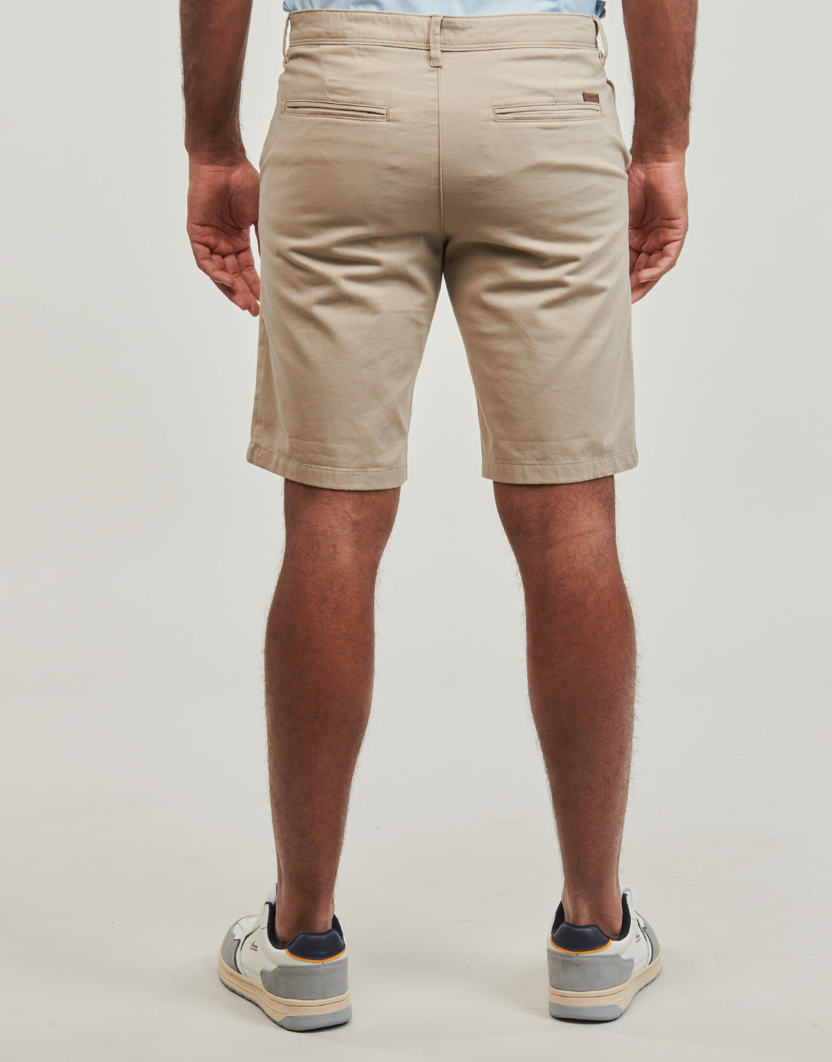 Pantaloni corti Uomo Jack & Jones JPSTBOWIE JJSHORTS SOLID SN Beige