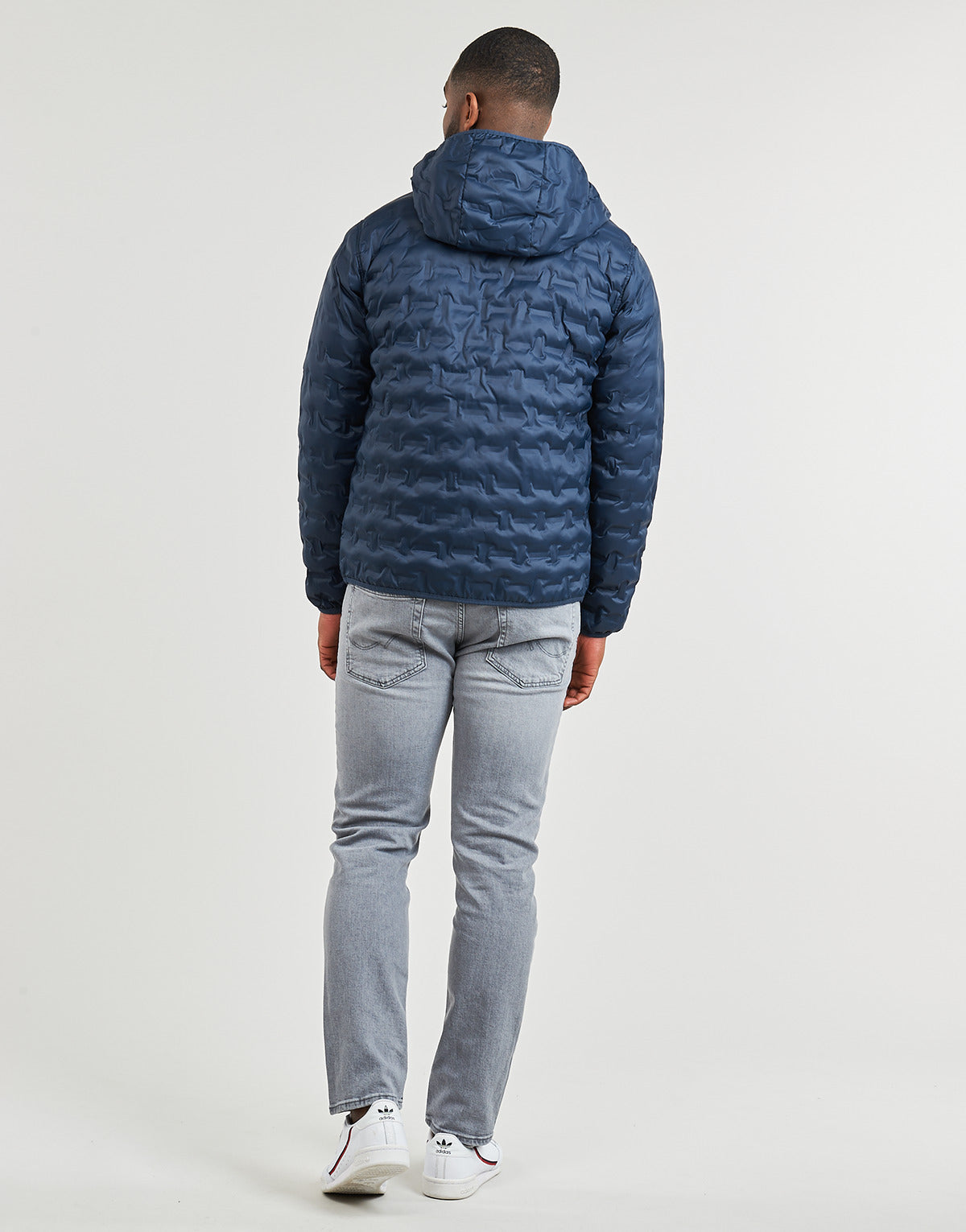 Piumino Uomo Jack & Jones JJOZZY QUILTED JACKET Marine