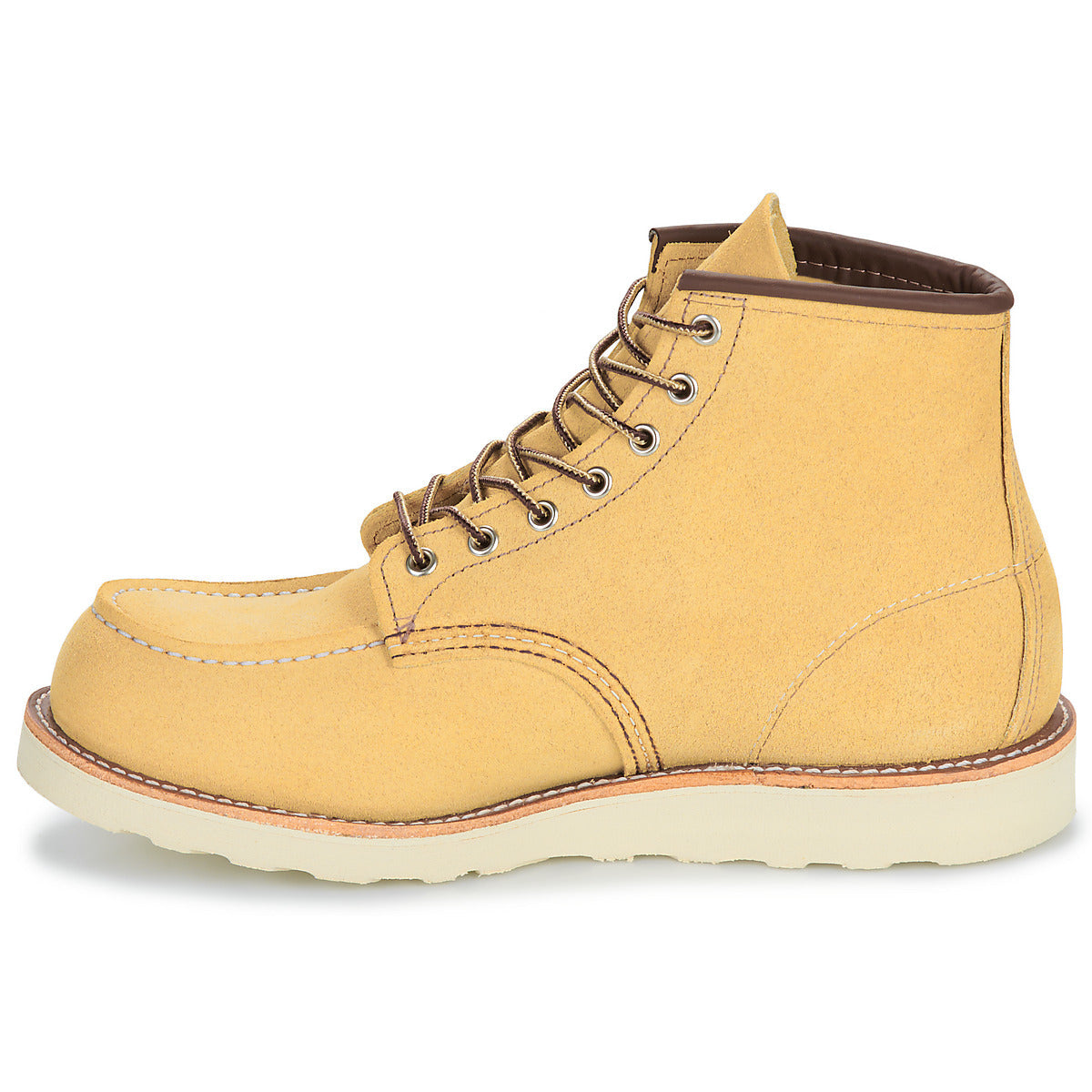 Stivaletti Uomo Red Wing MOC TOE Beige