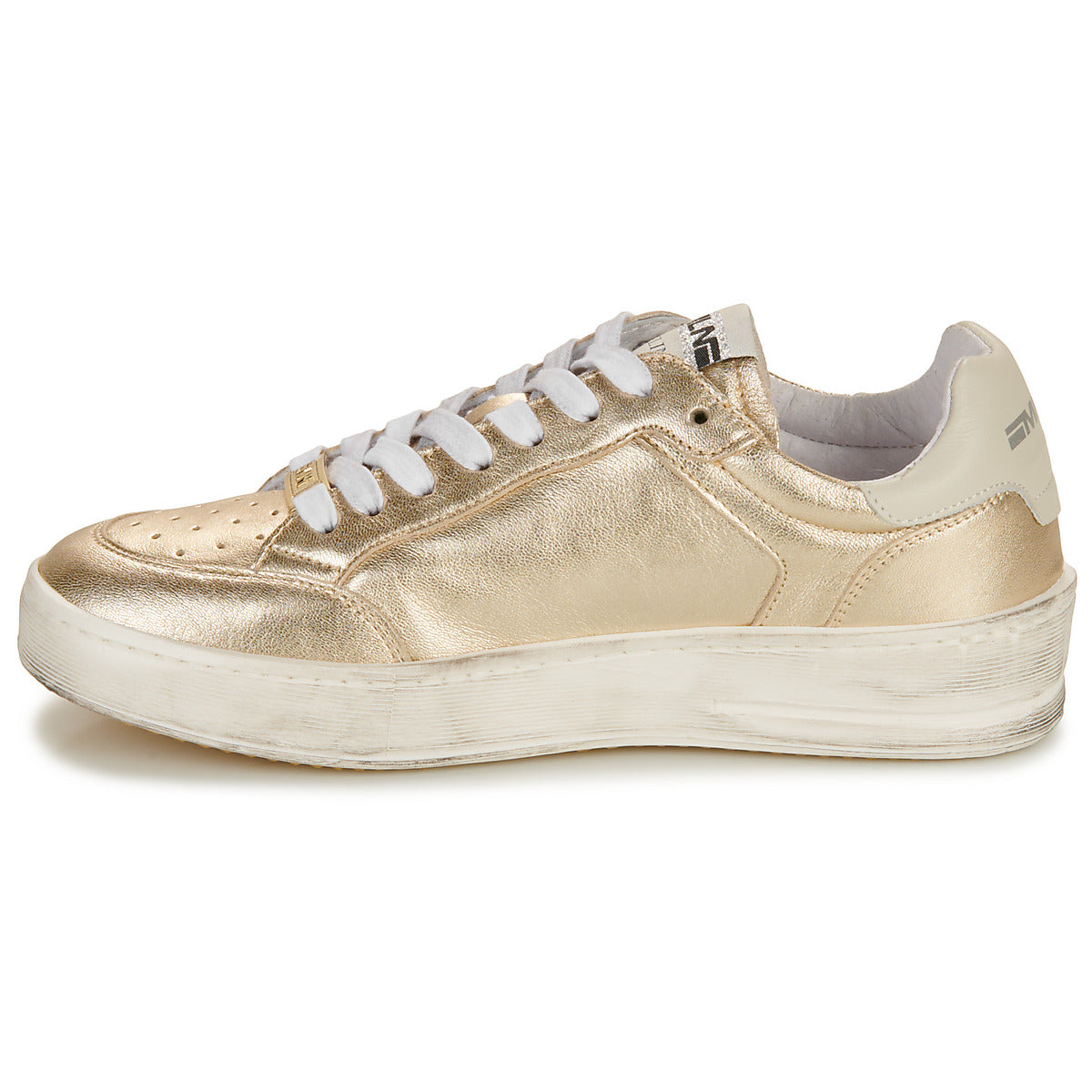 Sneakers basse Donna Meline PAD571-P9532 Oro