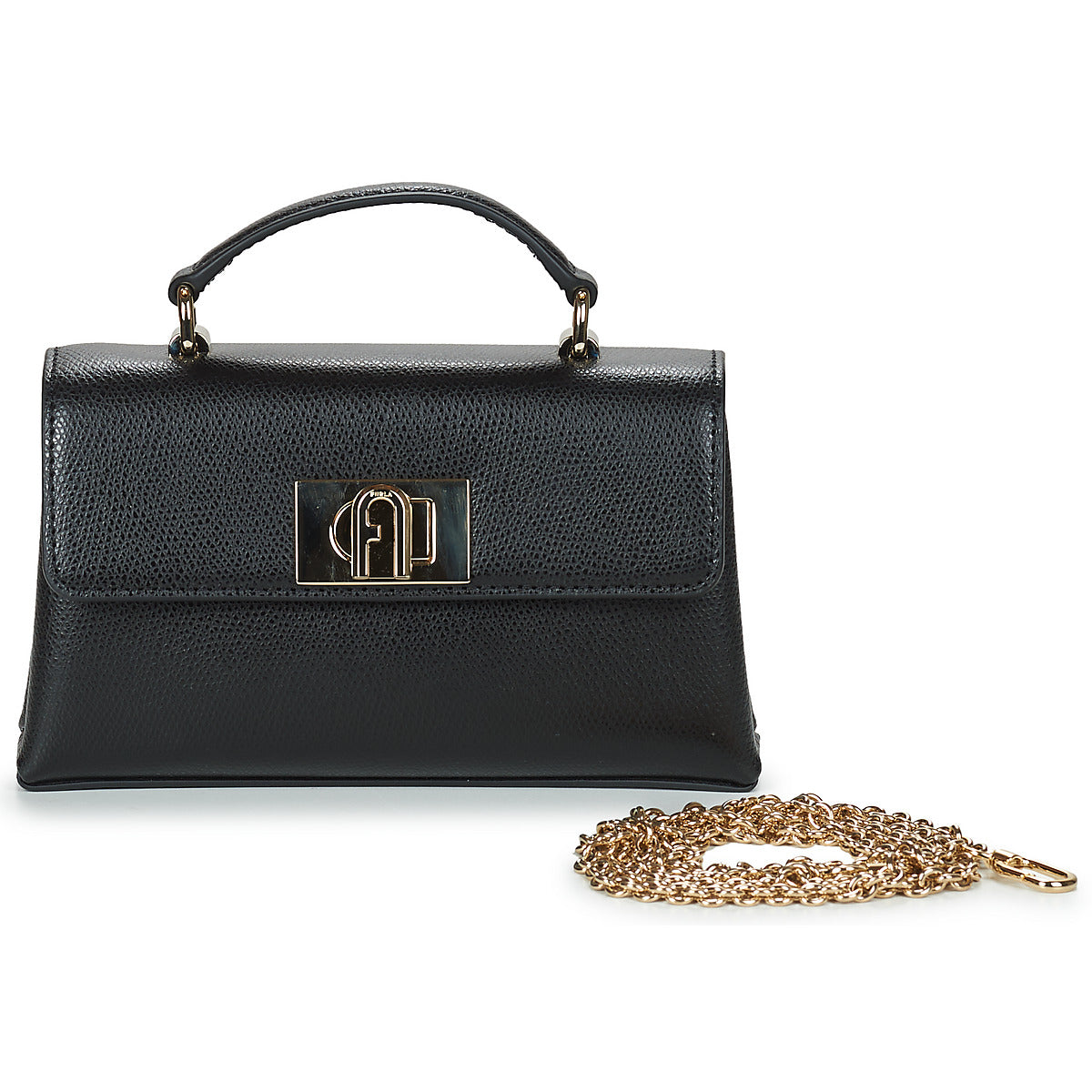 Borsa a tracolla Donna Furla FURLA 1927 MINI CROSSBODY TOP HANDLE Nero