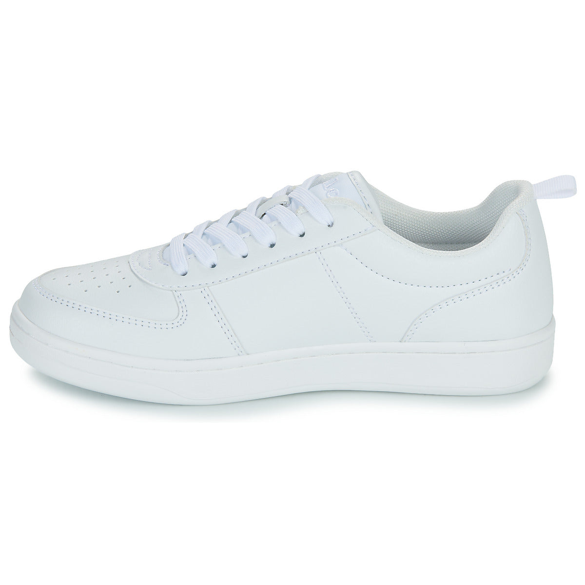 Scarpe bambini ragazza Polo Ralph Lauren POLO COURT II Bianco