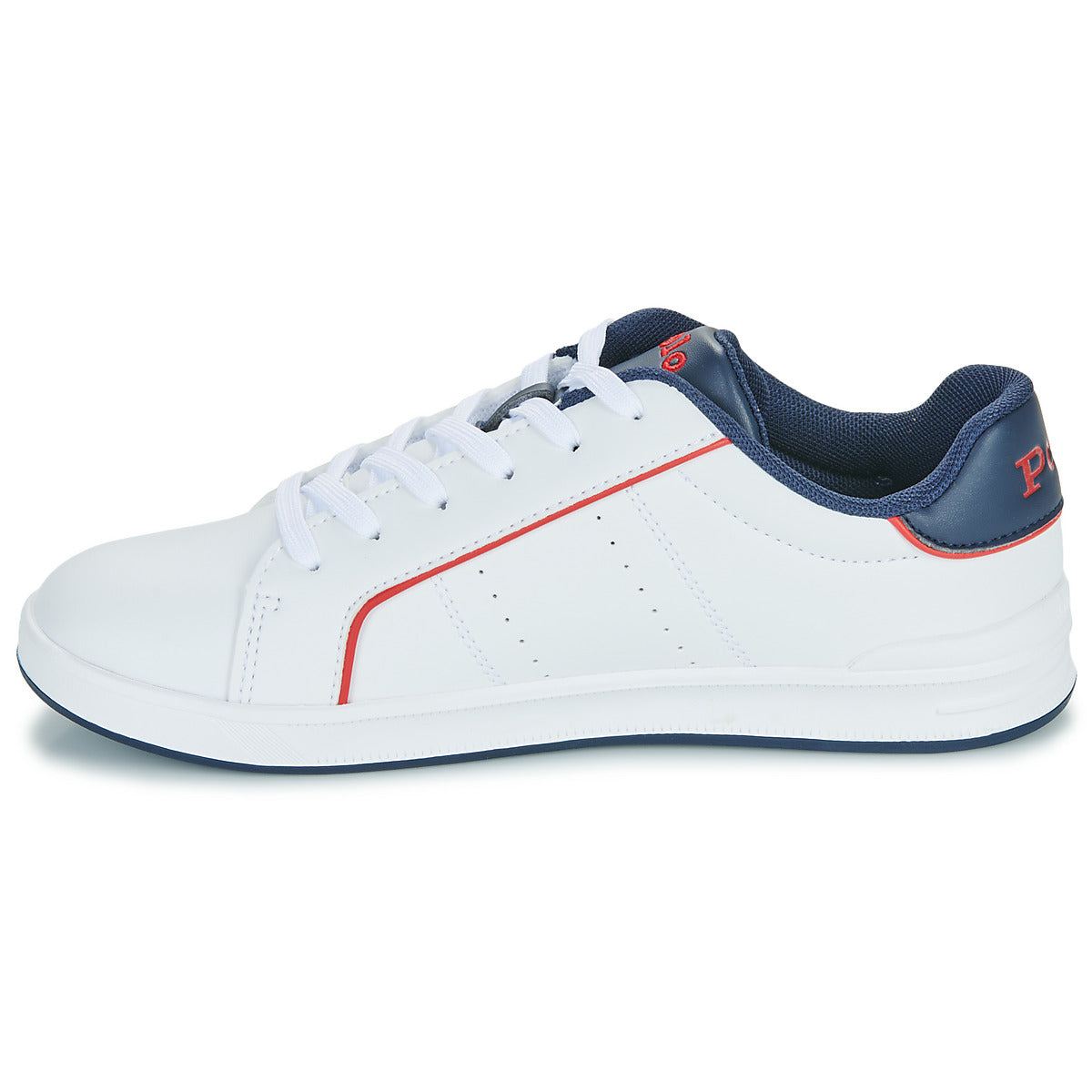 Scarpe bambini ragazza Polo Ralph Lauren HERITAGE COURT III Bianco