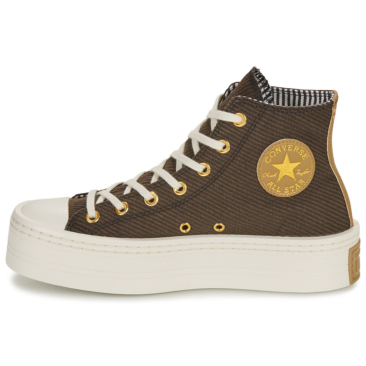 Sneakers alte Donna Converse CHUCK TAYLOR ALL STAR MODERN LIFT Marrone