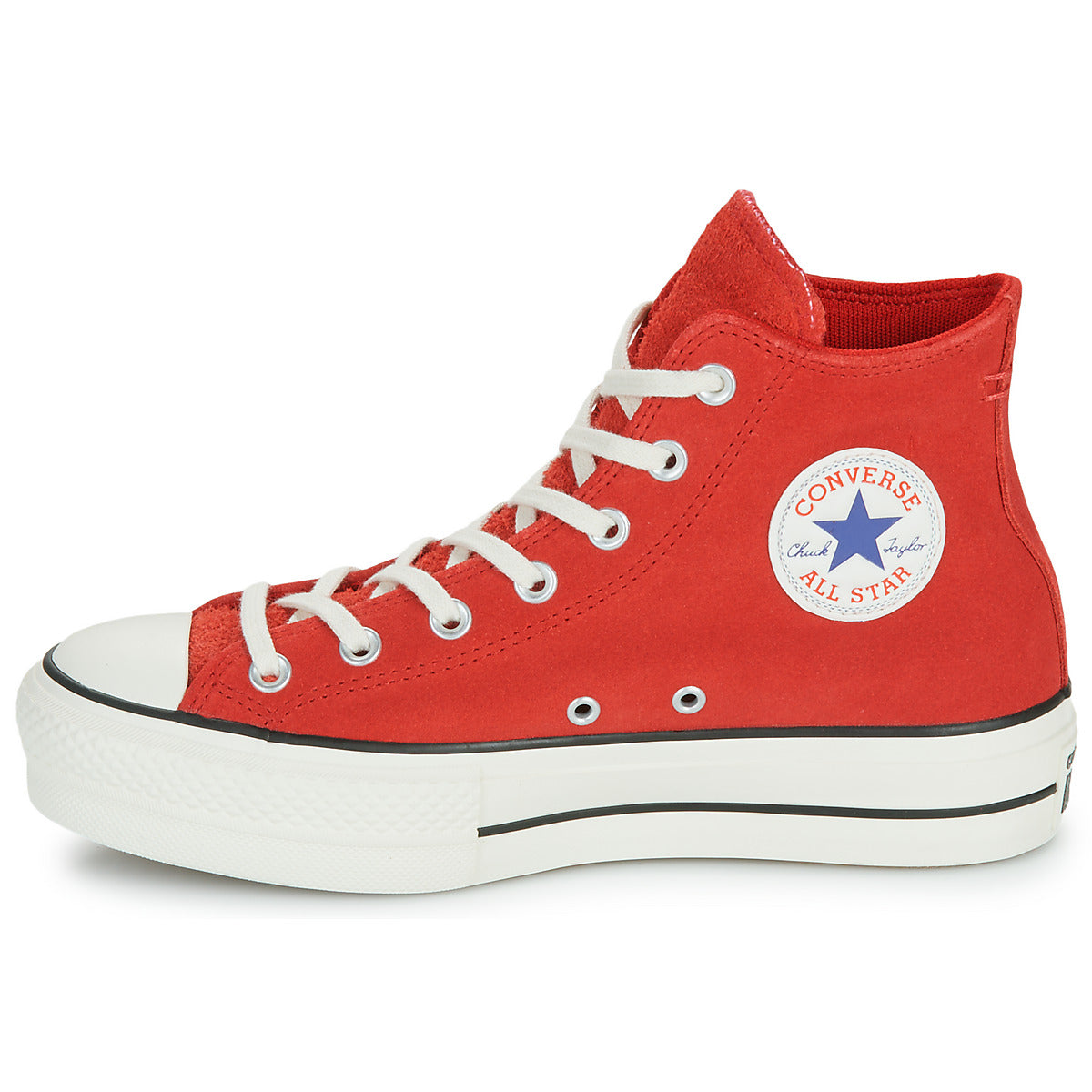 Sneakers alte Donna Converse CHUCK TAYLOR ALL STAR LIFT Rosso