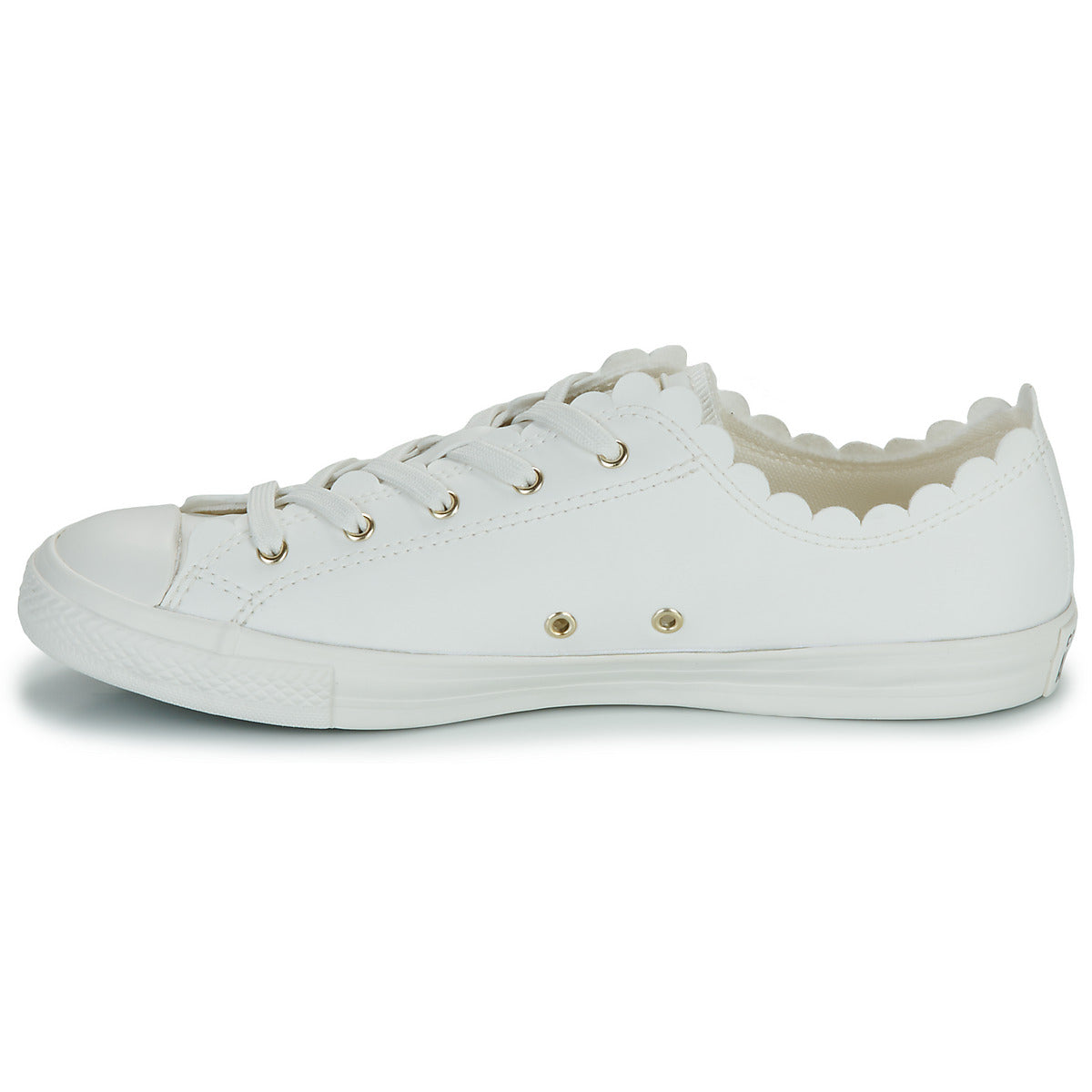 Sneakers basse Donna Converse CHUCK TAYLOR ALL STAR DAINTY MONO WHITE Bianco