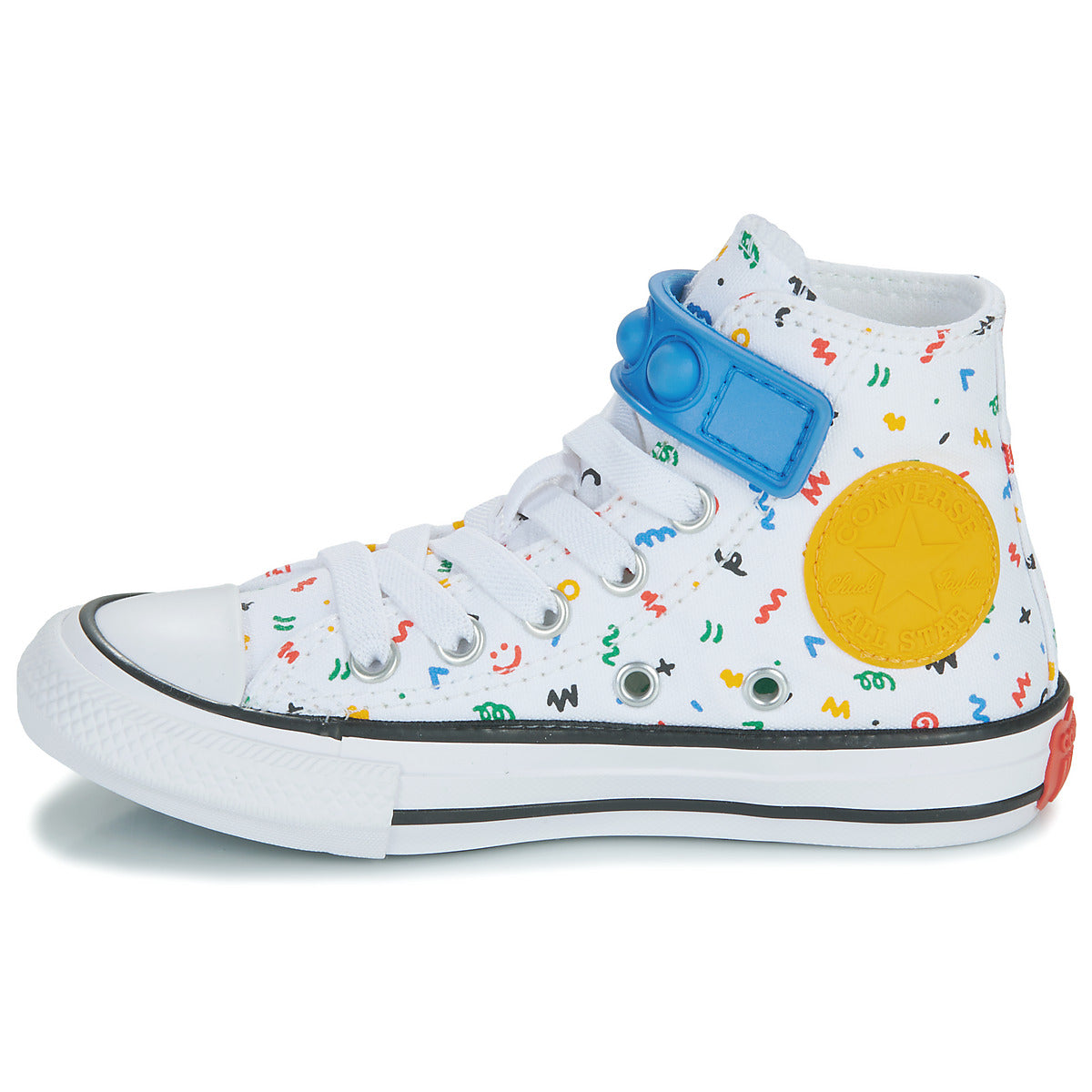 Scarpe bambini ragazza Converse CHUCK TAYLOR ALL STAR BUBBLE STRAP 1V Multicolore