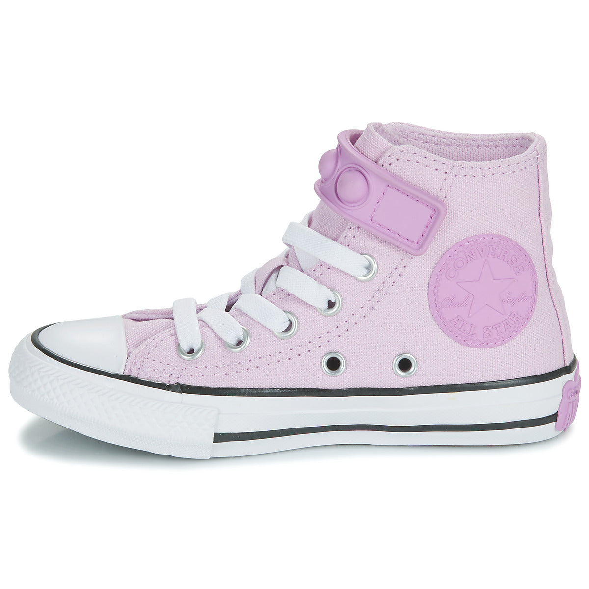 Scarpe bambini ragazza Converse CHUCK TAYLOR ALL STAR BUBBLE STRAP 1V Rosa