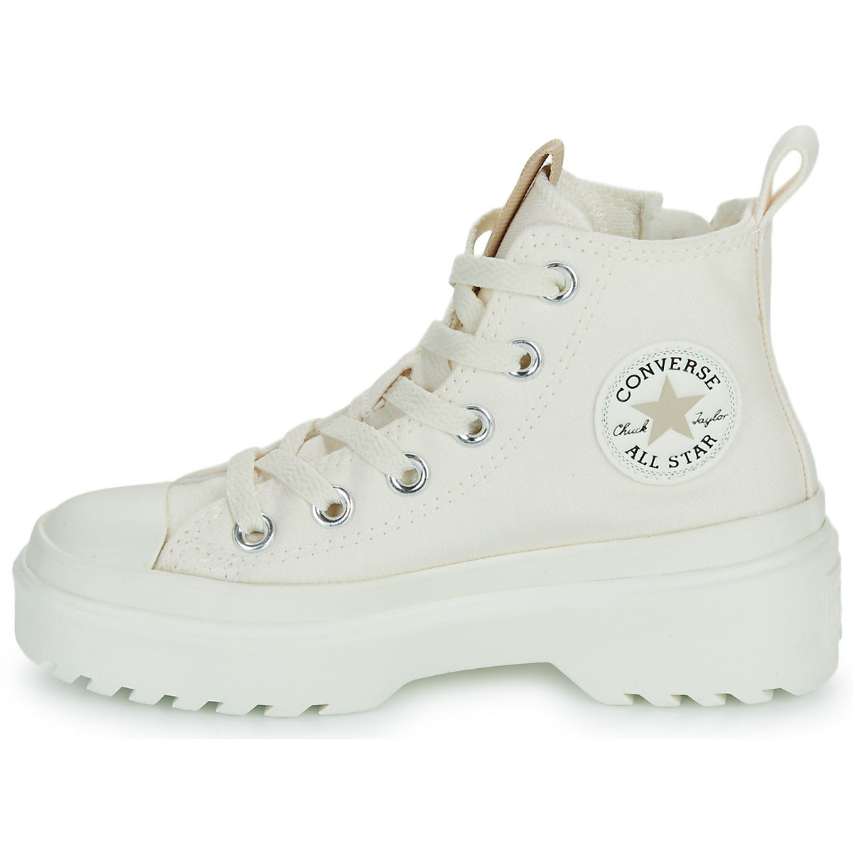 Scarpe bambini ragazza Converse CHUCK TAYLOR ALL STAR LUGGED LIFT Bianco