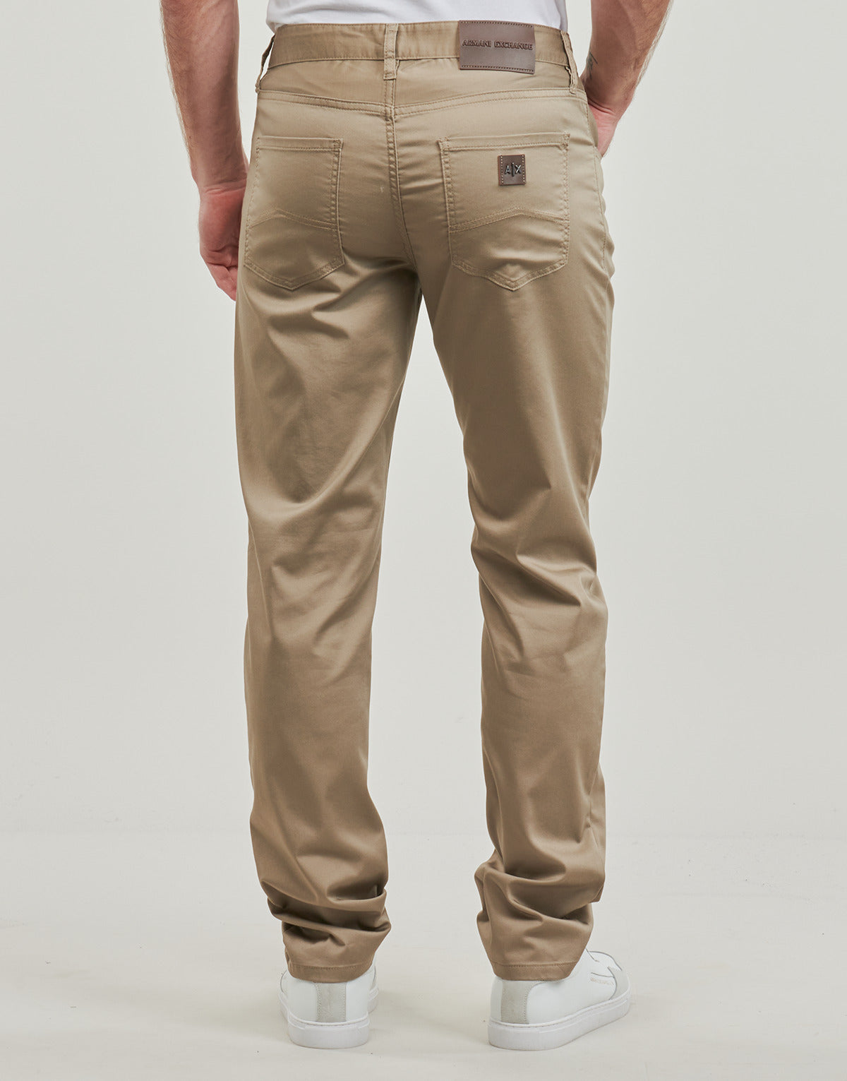 Jeans Slim Uomo Armani Exchange 8NZJ13 Beige