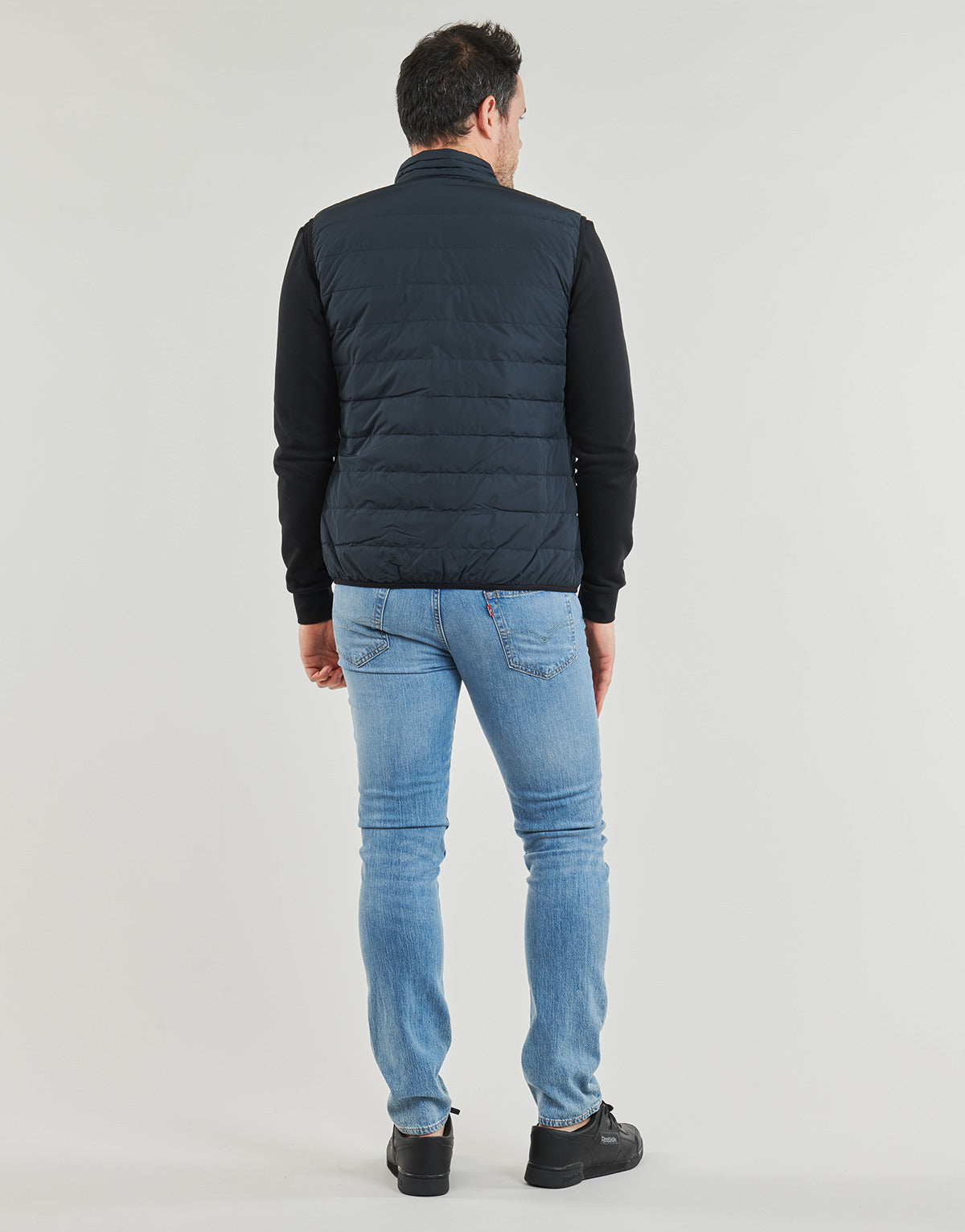 Piumino Uomo Emporio Armani EA7 PREMIUM SHIELD DOWN WAISTCOAT Blu