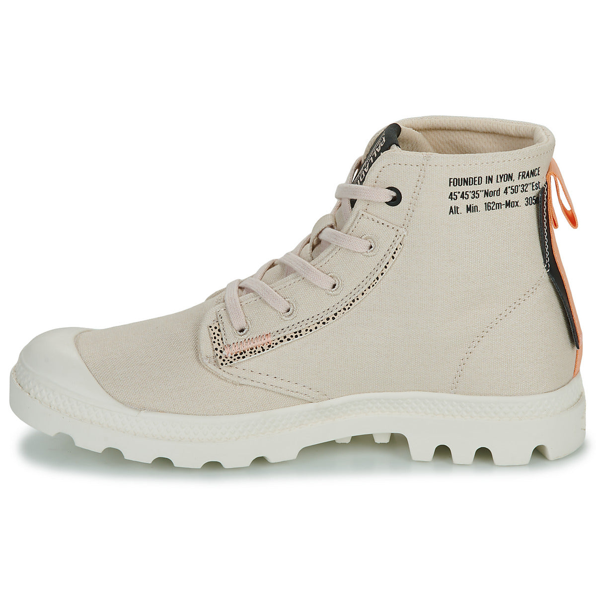 Sneakers alte Donna Palladium PAMPA UNDERLAYER Beige