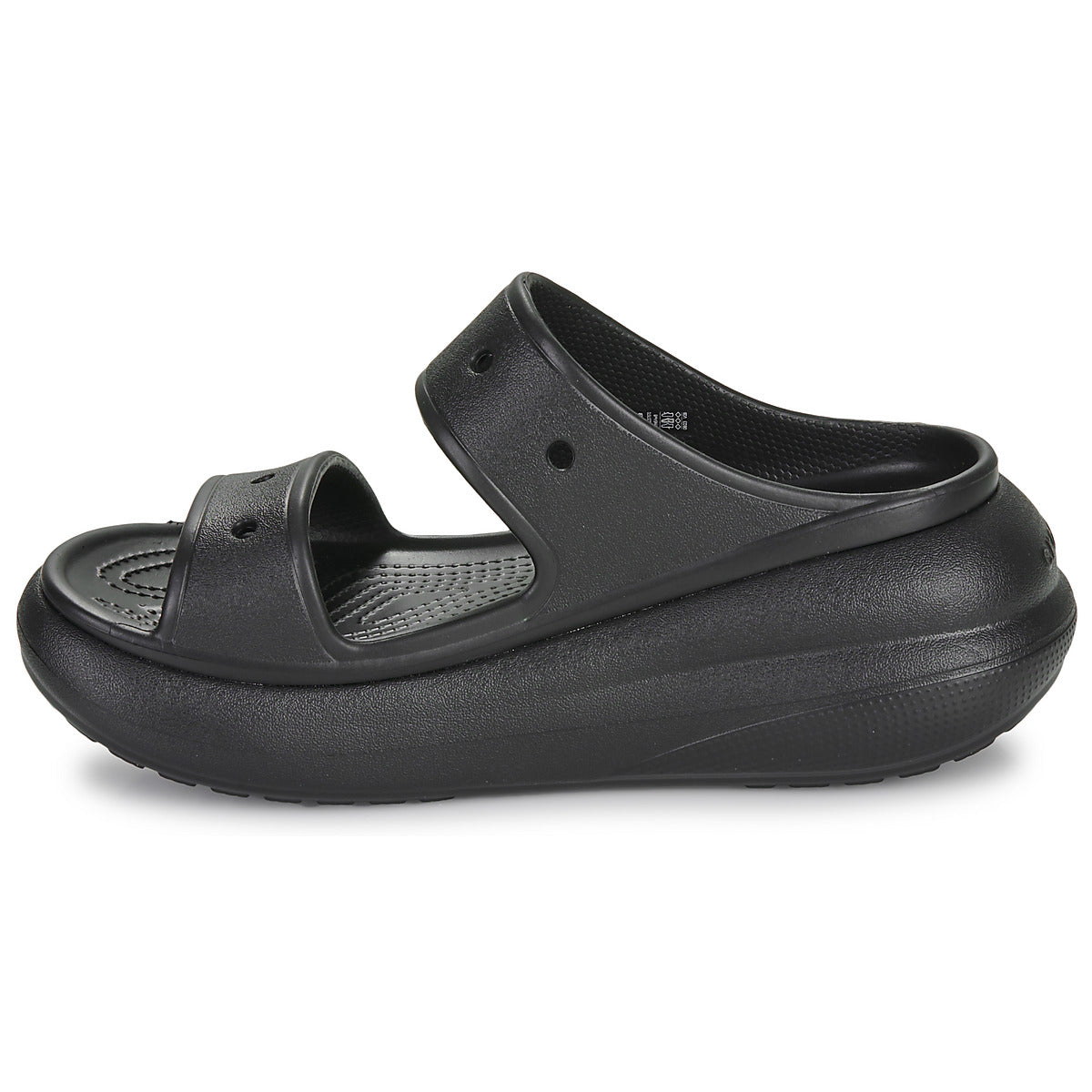 Scarpe Donna Crocs Crush Sandal Nero