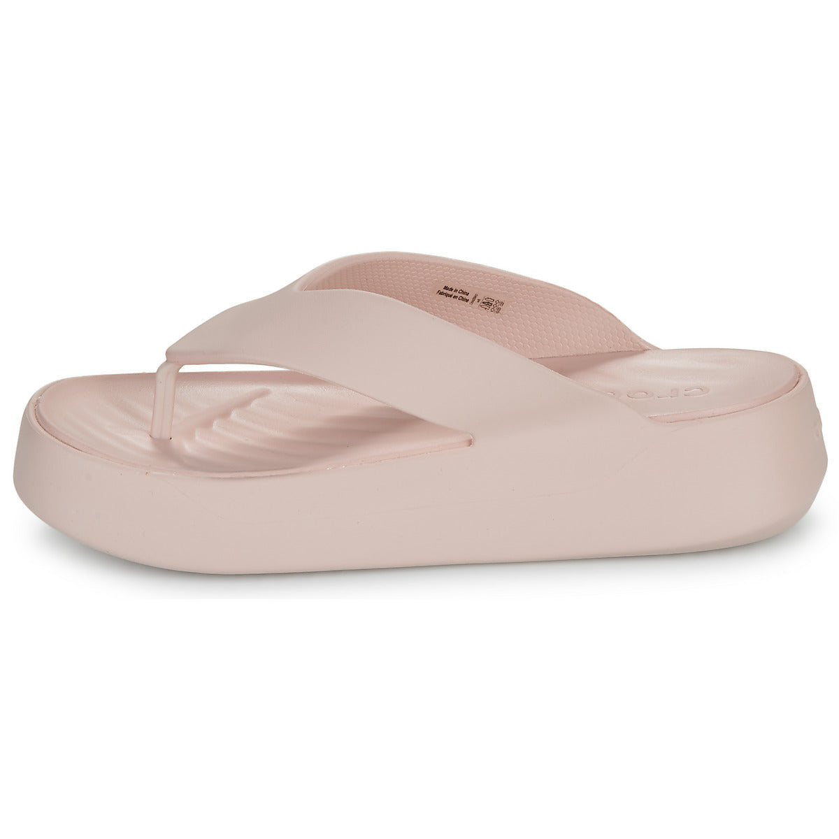 Infradito Donna Crocs Getaway Platform Flip Rosa