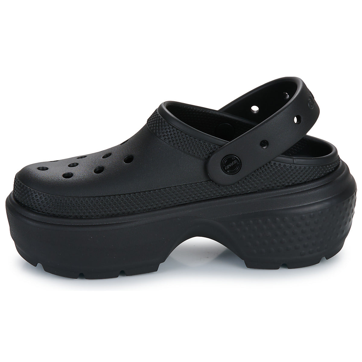 Scarpe Donna Crocs Stomp Clog Nero