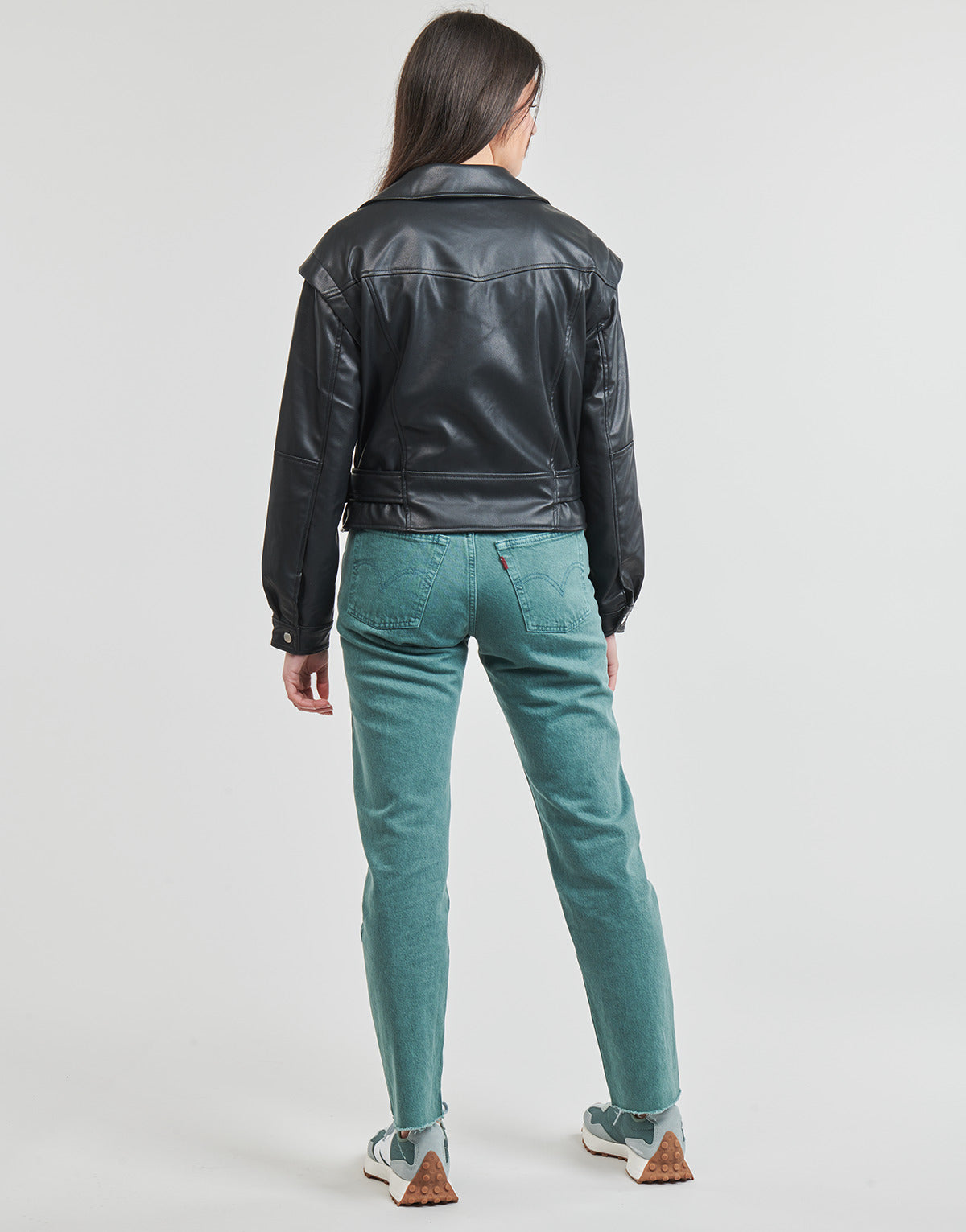 Giacca in pelle Donna Only ONLRAVEN Nero