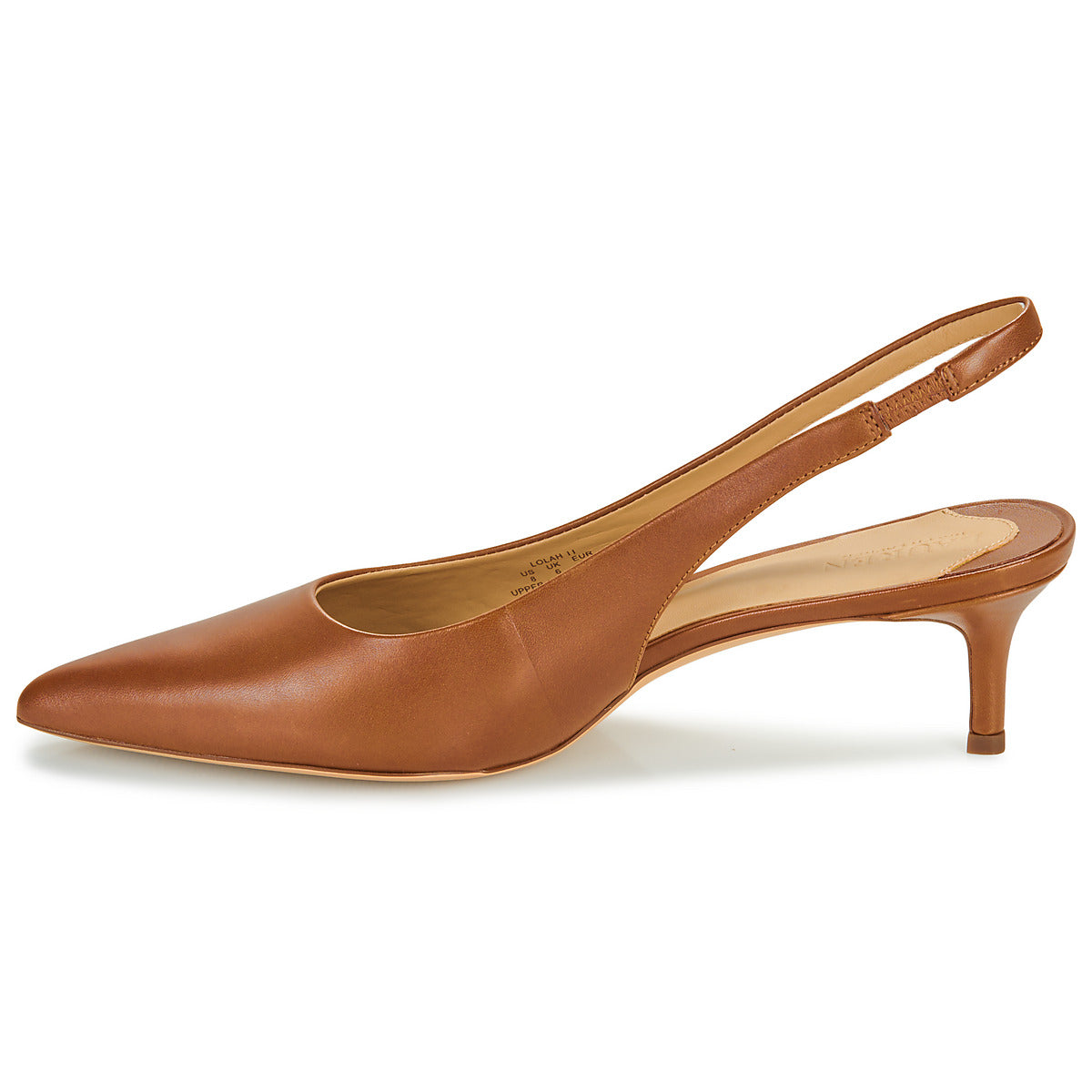 Scarpe Donna Lauren Ralph Lauren LOLAH II-PUMPS-SLINGBACK Marrone