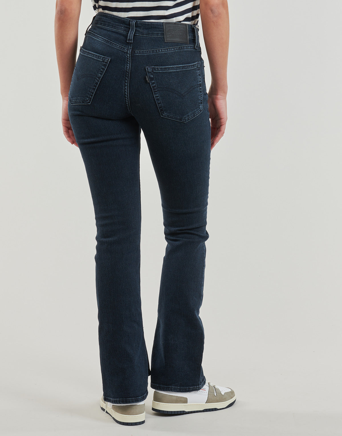 Jeans Bootcut Donna Levis 725 HIGH RISE SLIT BOOTCUT Blu