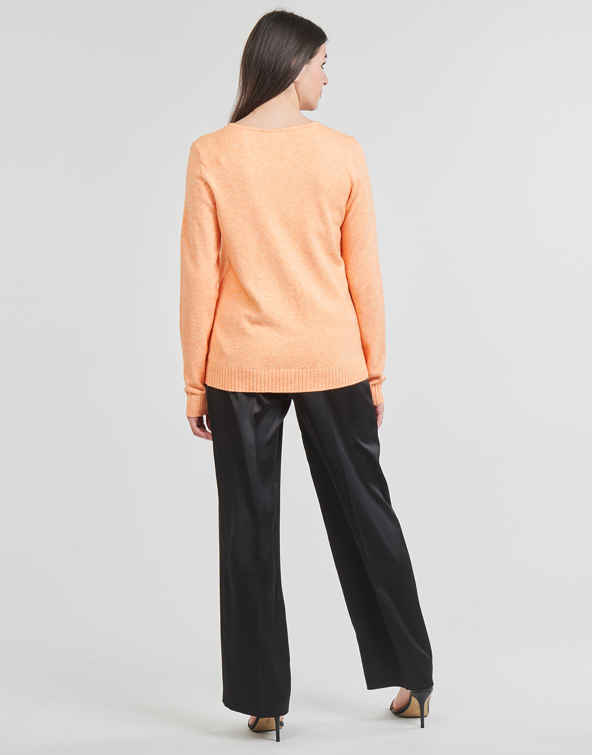 Maglione Donna Vila VIRIL V NECK Arancio