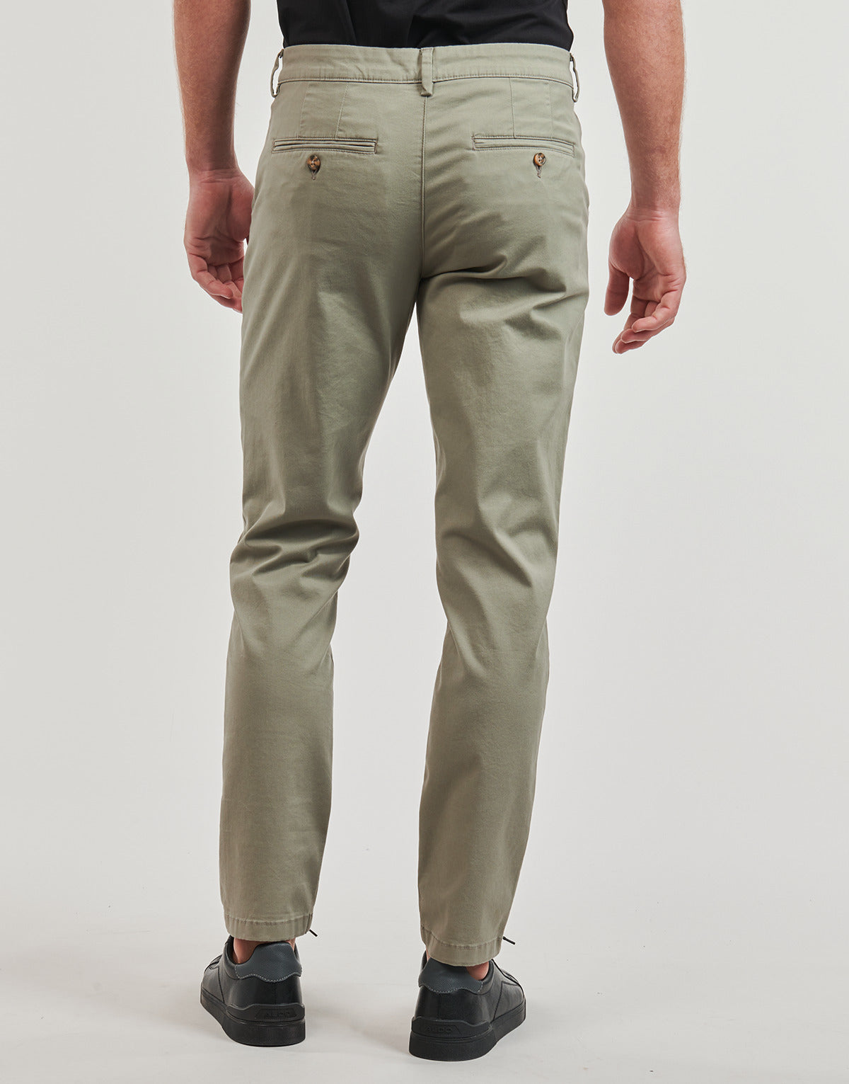 Pantalone Chino Uomo Selected SLHSLIM-NEW MILES 175 FLEX CHINO Verde