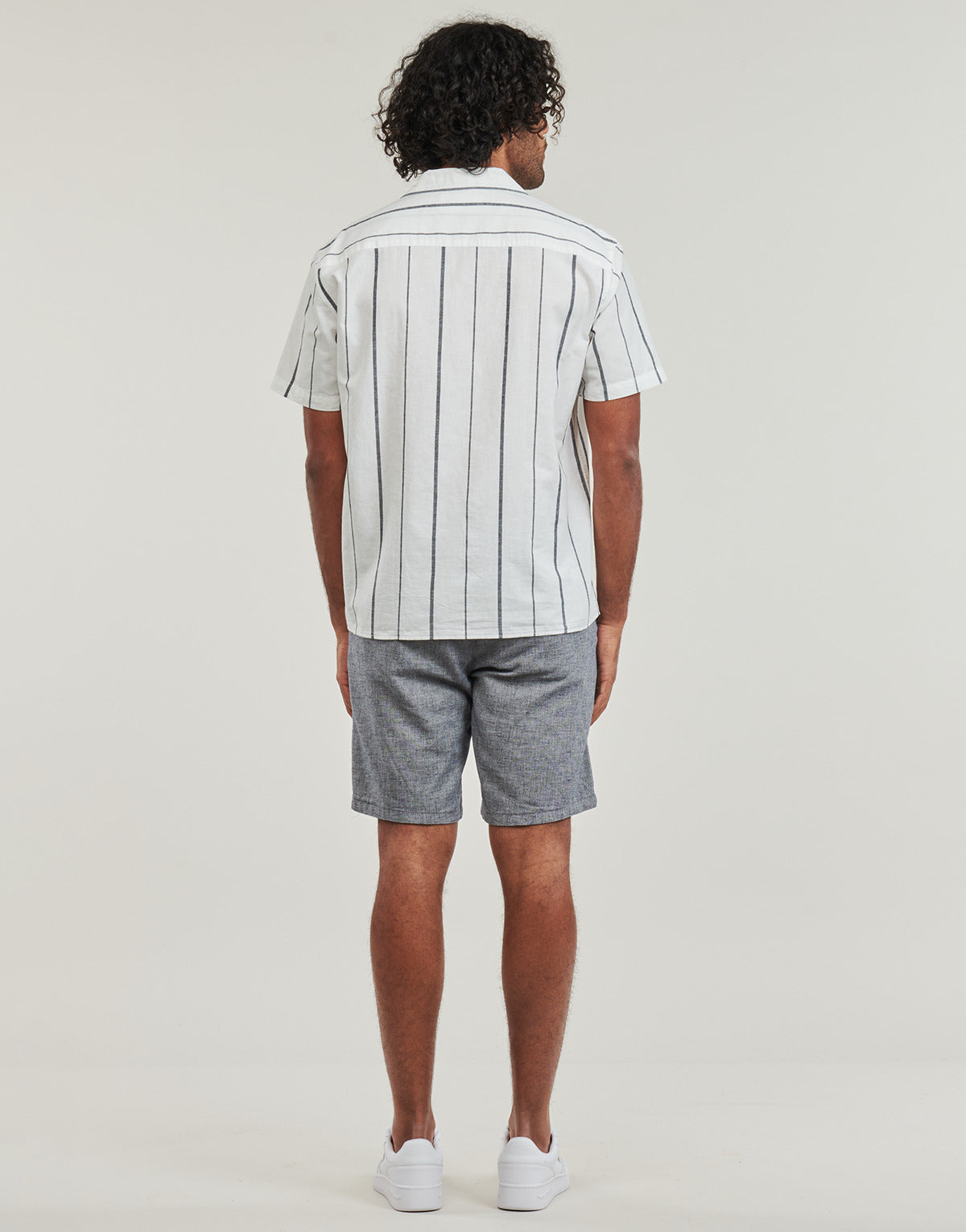 Camicia a maniche corte Uomo Selected SLHRELAXNEW-LINEN Blu