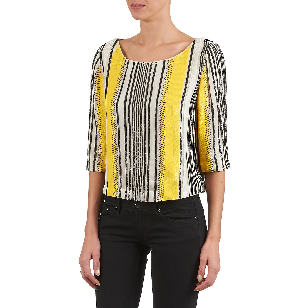 Camicetta Donna Antik Batik ZABOU Giallo