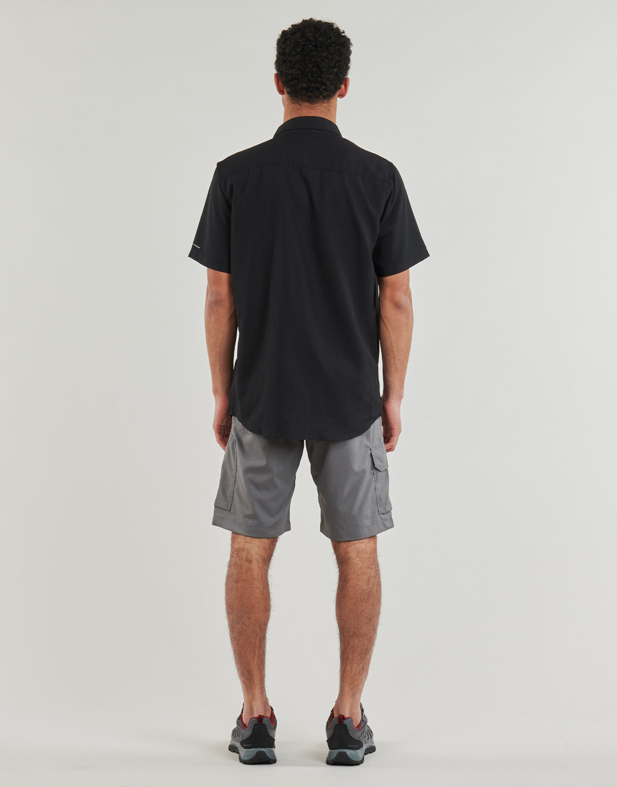 Camicia a maniche corte Uomo Columbia Utilizer II Solid Short Sleeve Shirt Nero