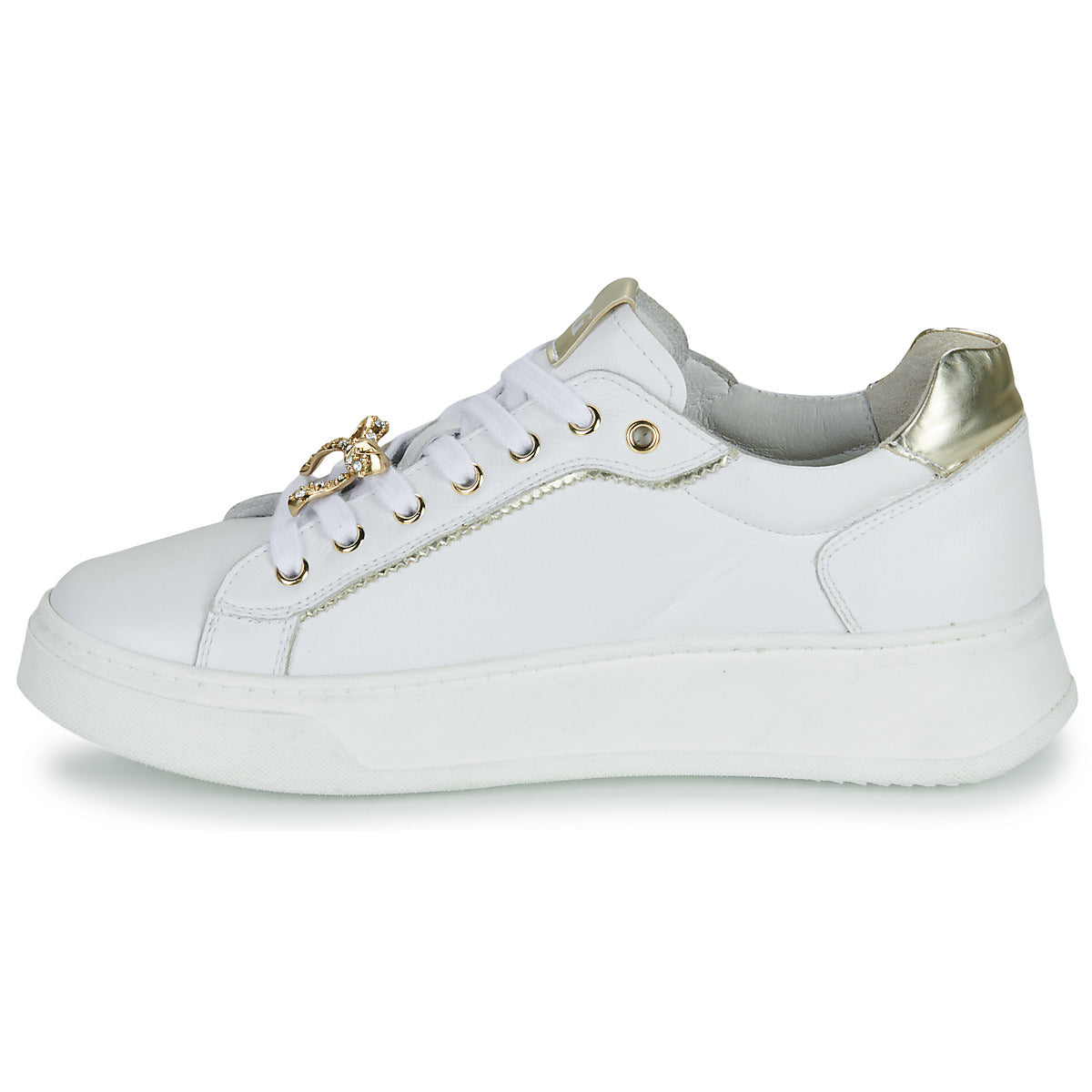 Sneakers basse Donna NeroGiardini E409975D Bianco
