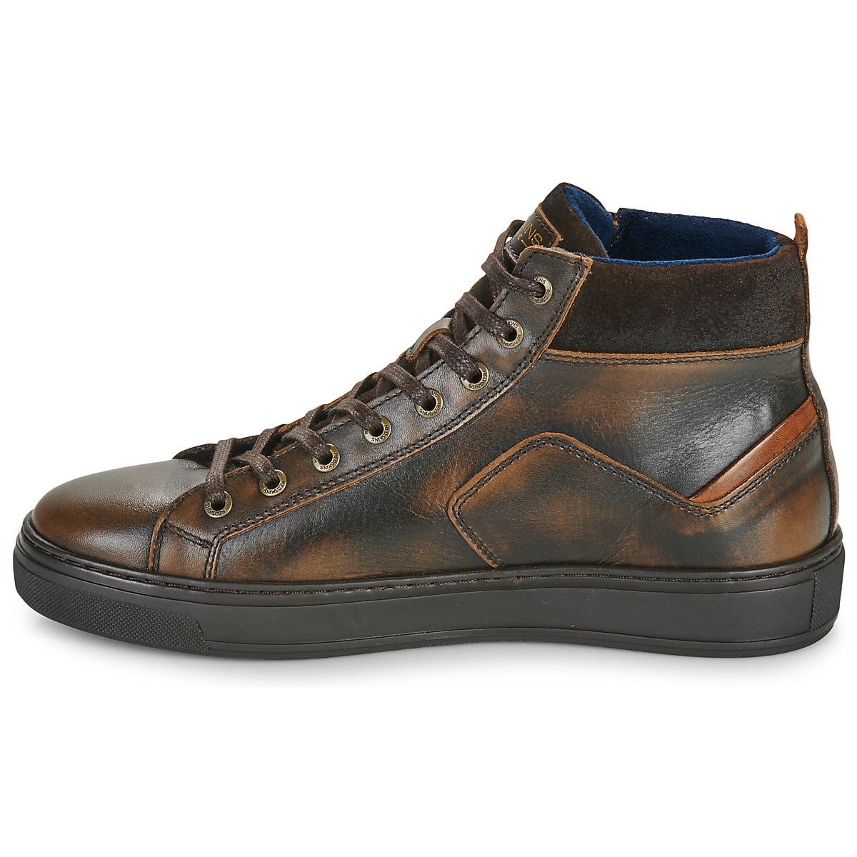 Sneakers alte Uomo Redskins HOPESI Marrone
