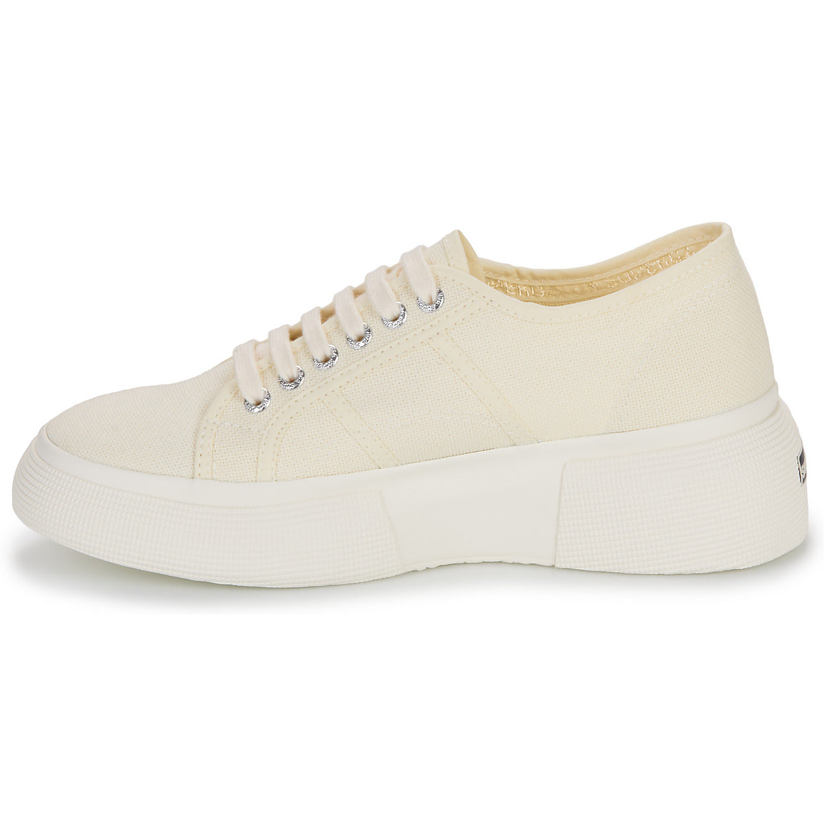 Sneakers basse Donna Superga 2287 COTON Beige