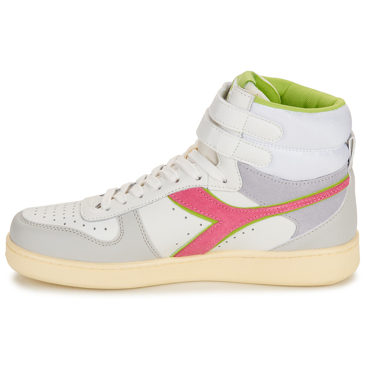 Sneakers alte Donna Diadora MAGIC BASKET MID Rosa