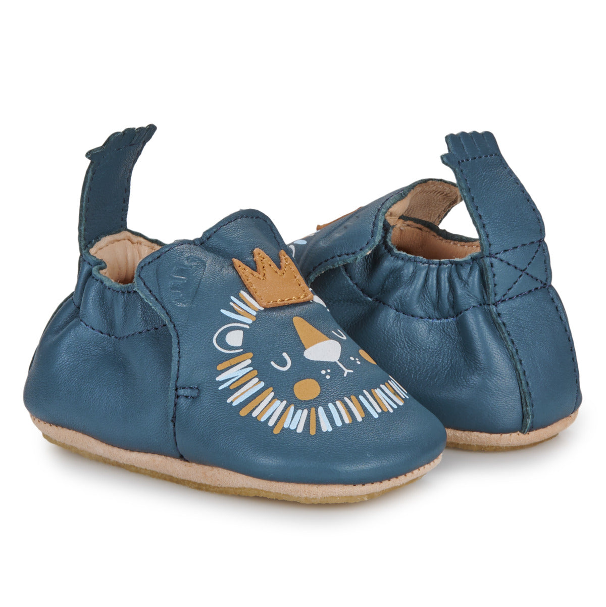 Pantofole bambini ragazzo Easy Peasy MY BLUBLU LION Blu