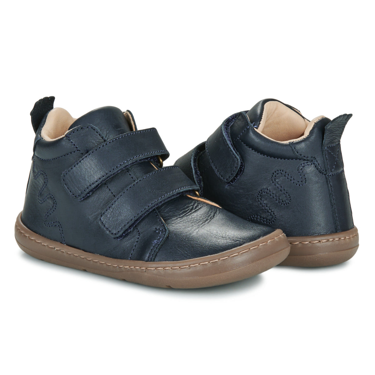 Stivaletti bambini ragazza Easy Peasy MY BOOTS VELCRO Marine