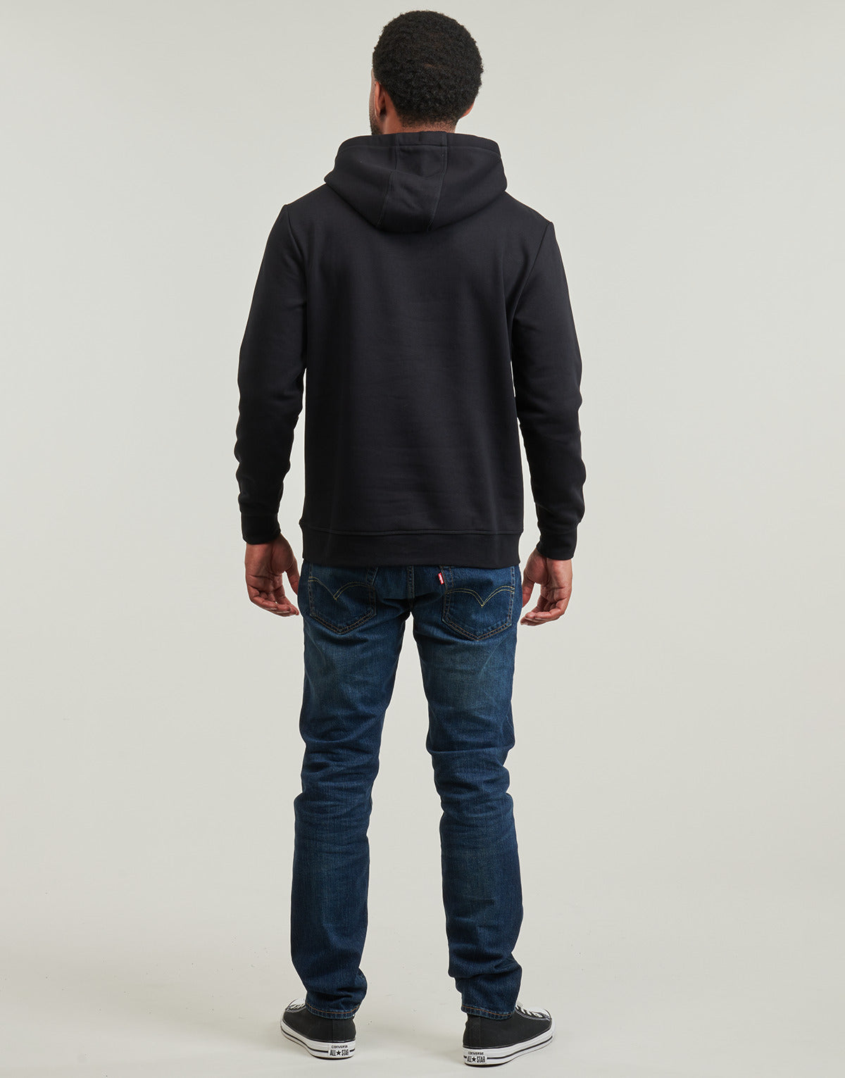 Felpa Uomo Teddy Smith NARK HOODY Nero