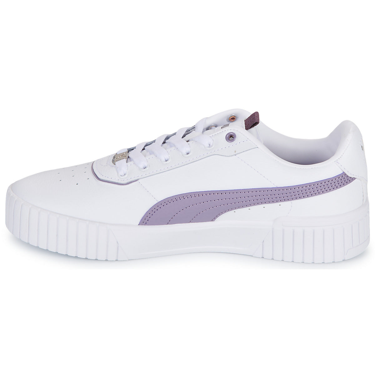 Sneakers basse Donna Puma Carina 2.0 Lux Bianco