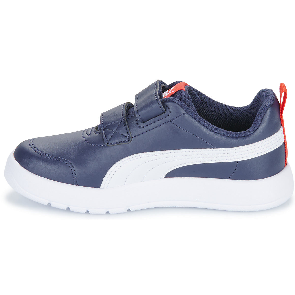 Scarpe bambini ragazzo Puma Courtflex V3 V PS Blu