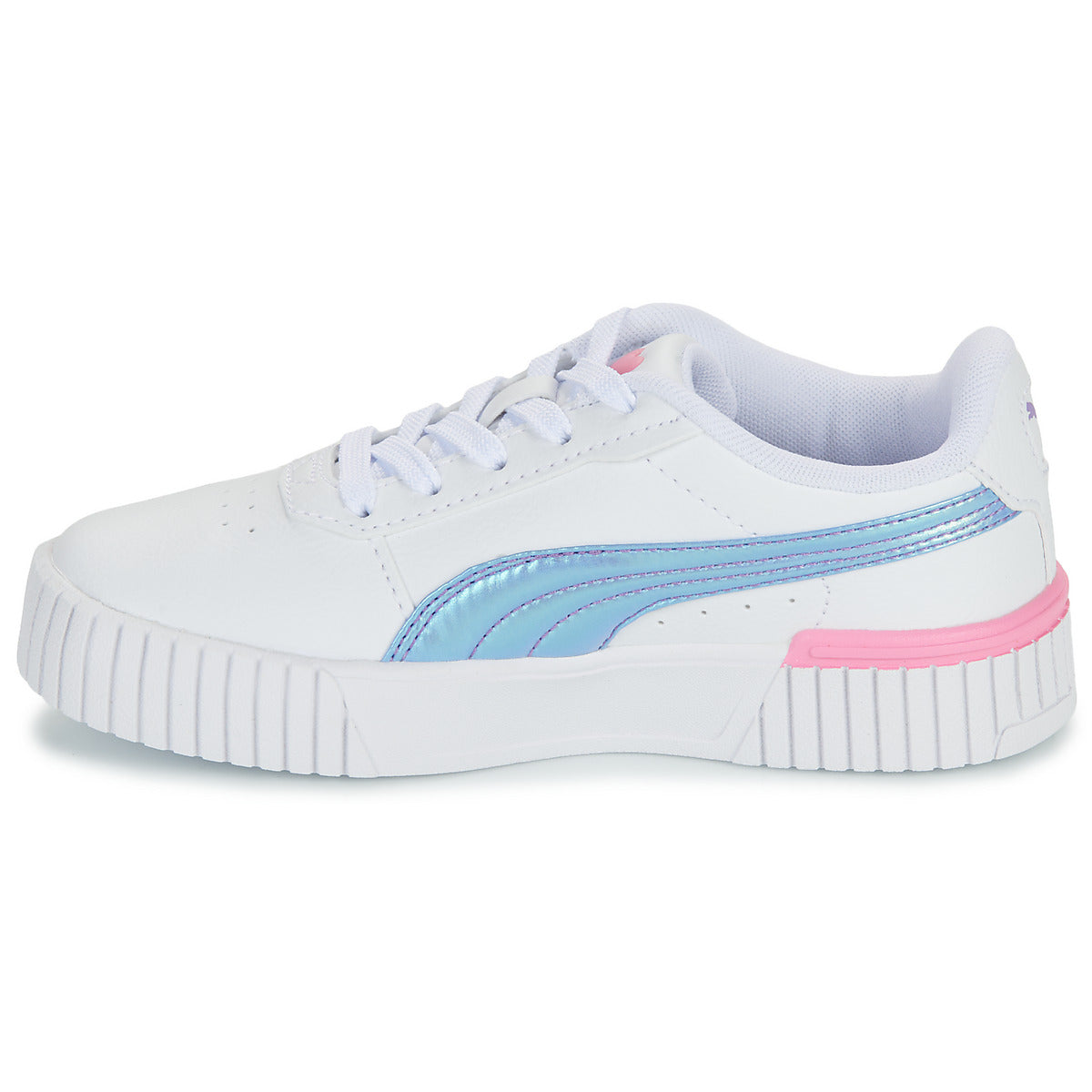 Scarpe bambini ragazza Puma Carina 2.0 Bouncy Sky PS Bianco