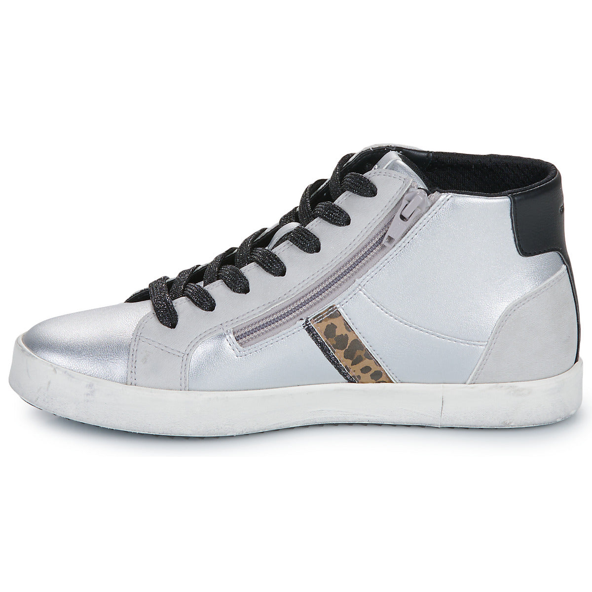Sneakers alte Donna Geox D BLOMIEE Argento