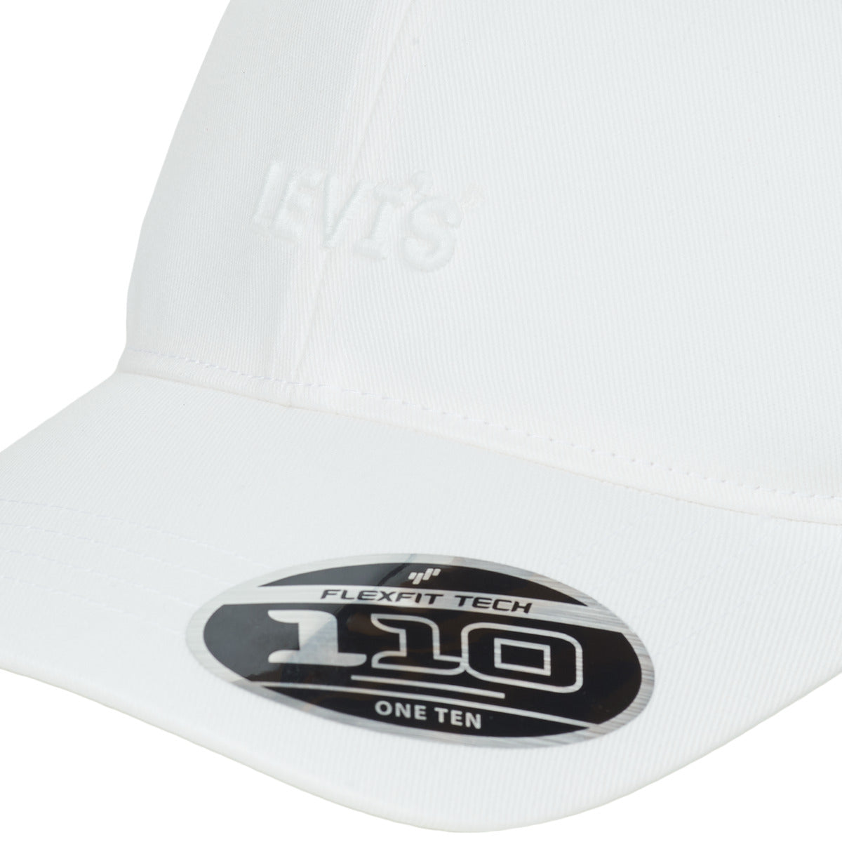 Cappellino Uomo Levis HEADLINE LOGO FLEXFIT CAP Bianco