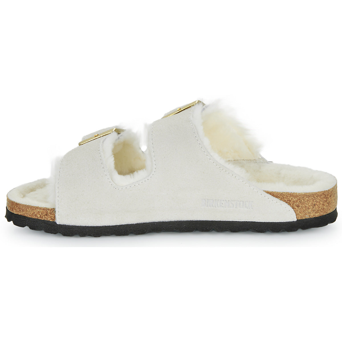 Scarpe Donna BIRKENSTOCK Arizona Shearling LEVE Antique White LAF Beige
