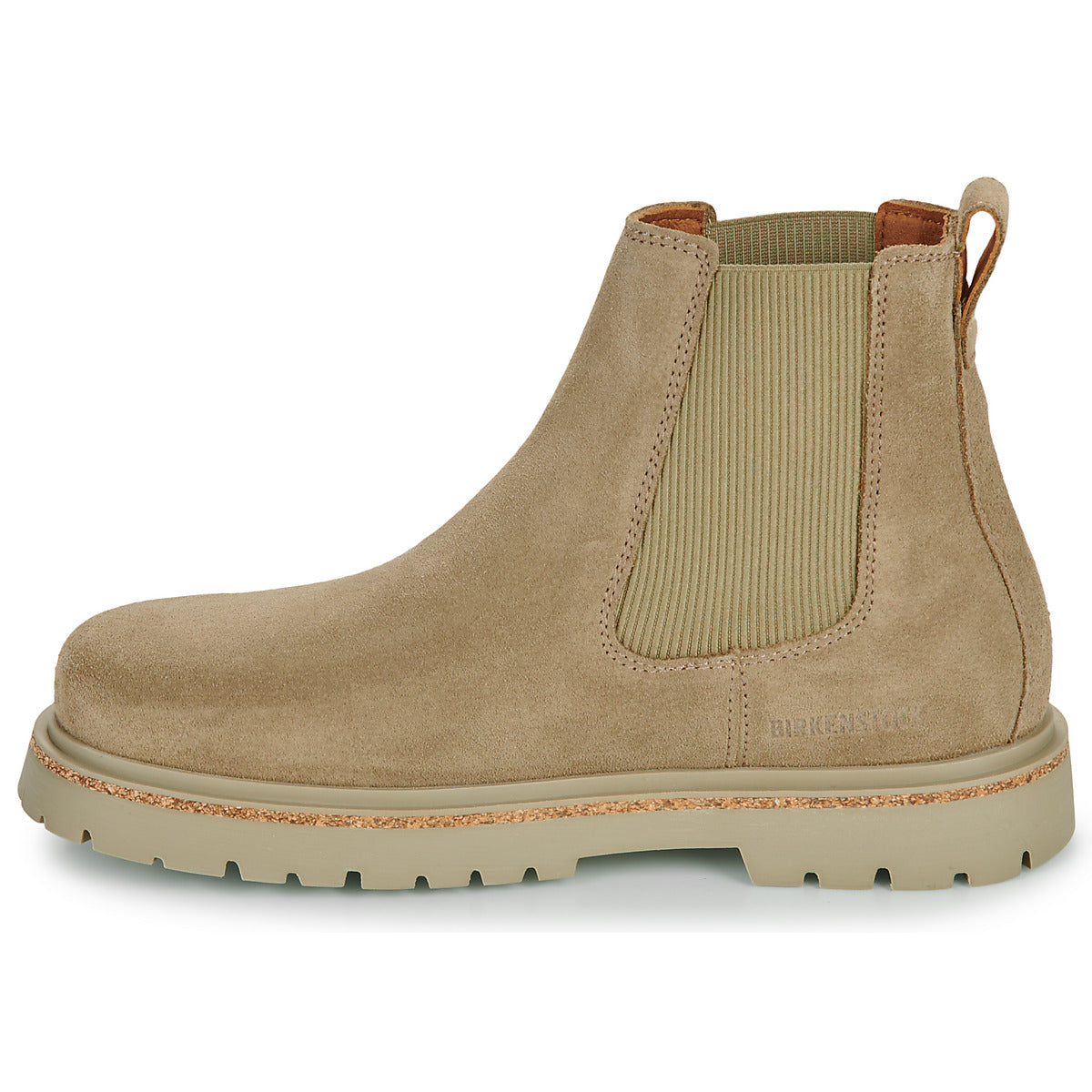 Stivaletti Donna BIRKENSTOCK Highwood Slip On Mid W LEVE Taupe Beige