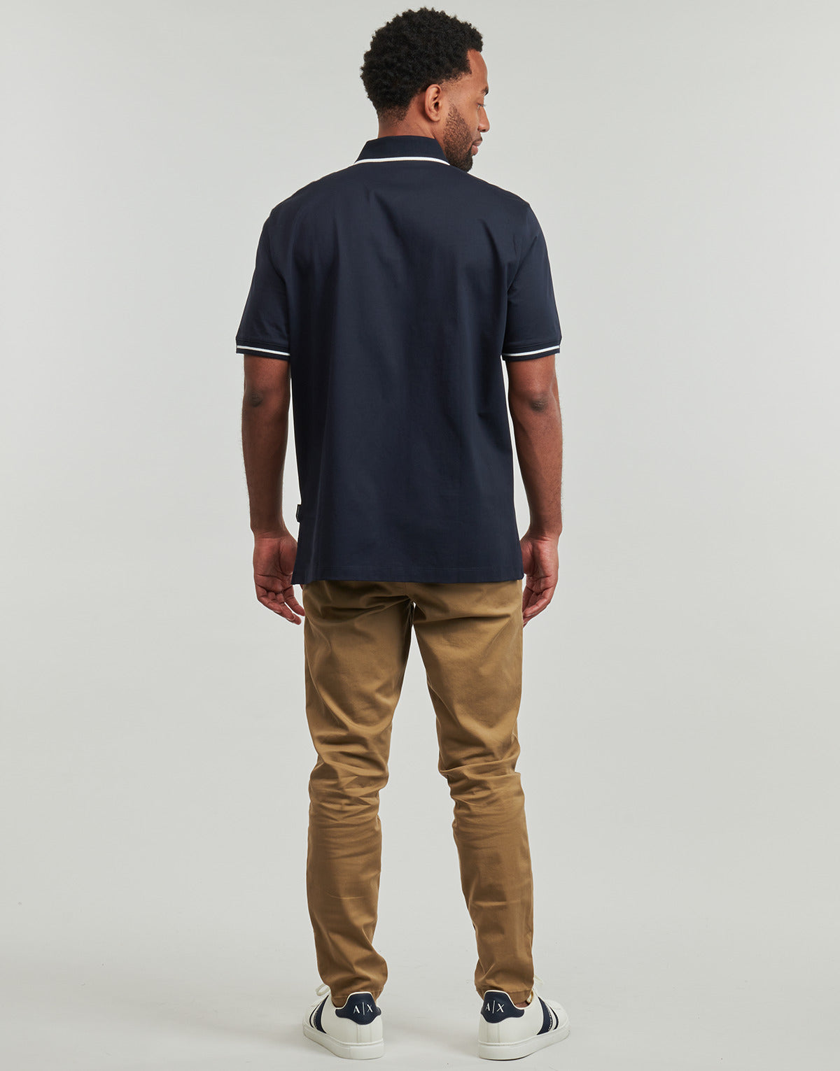 Polo Uomo Armani Exchange 6DZFJR Marine