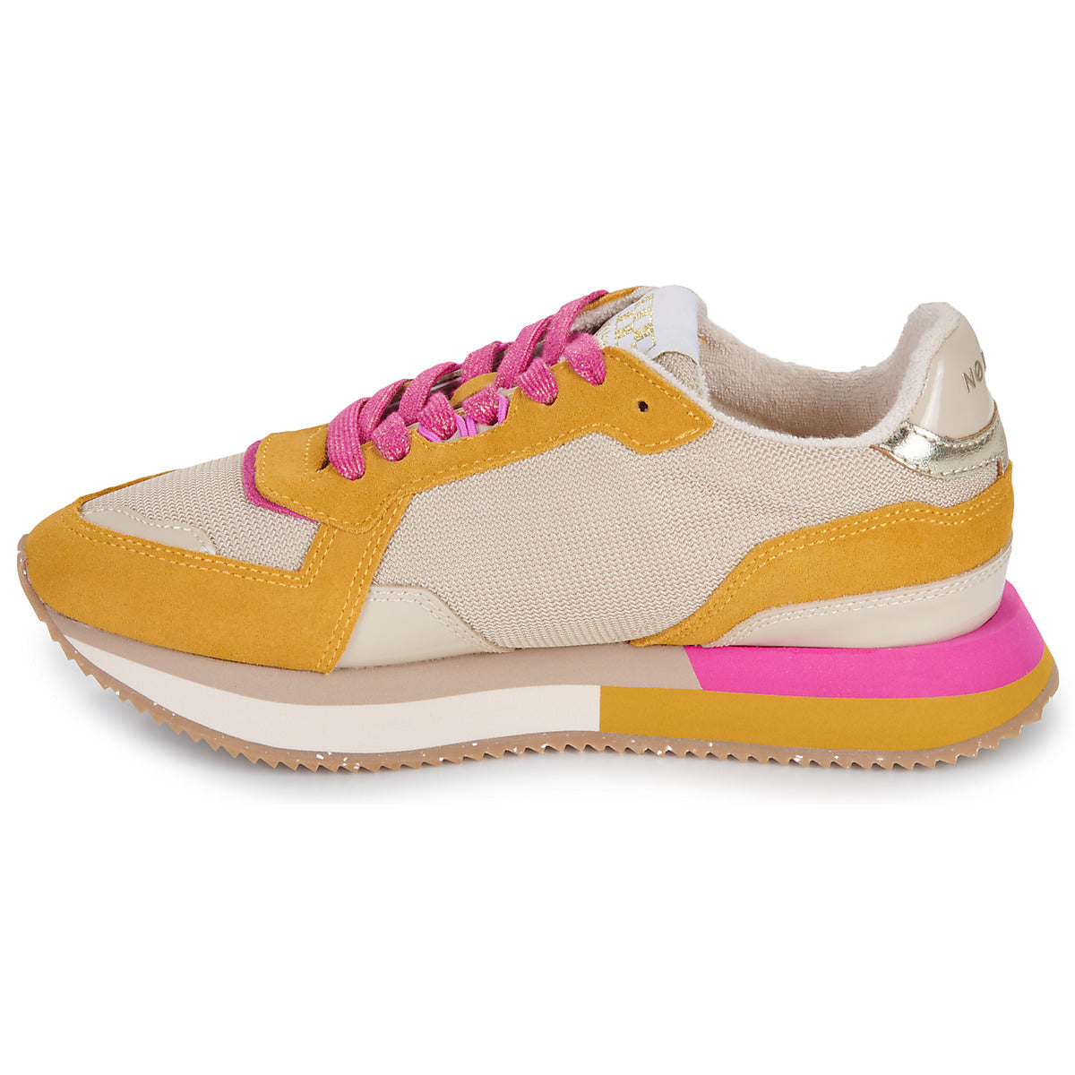 Sneakers basse Donna No Name MIA JOGGER W Beige