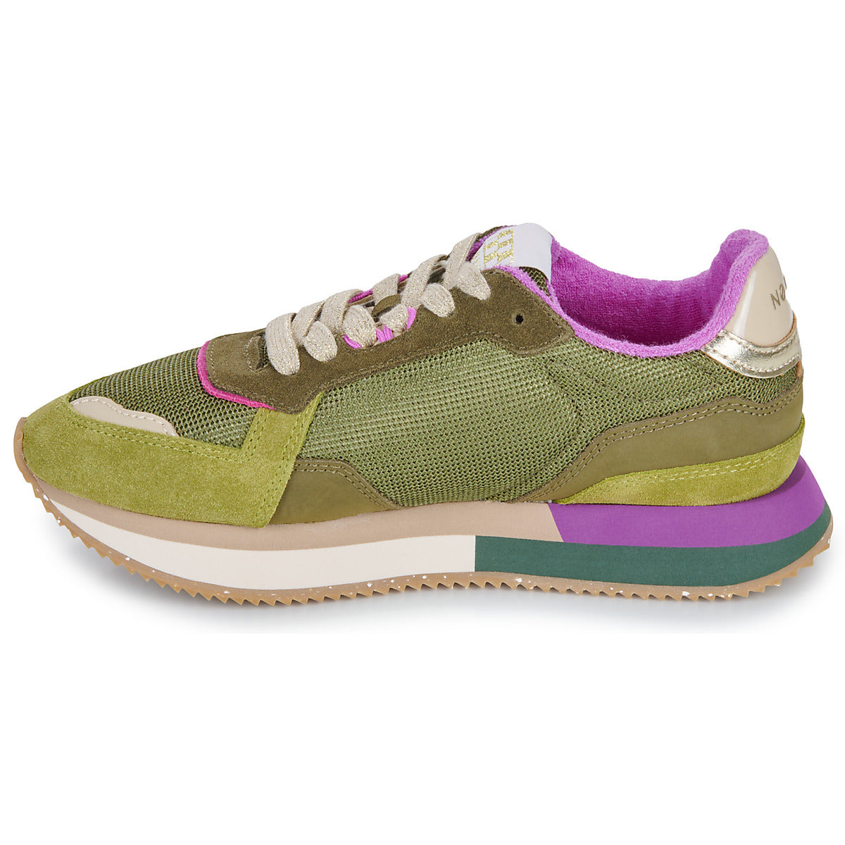 Sneakers basse Donna No Name MIA JOGGER W Kaki